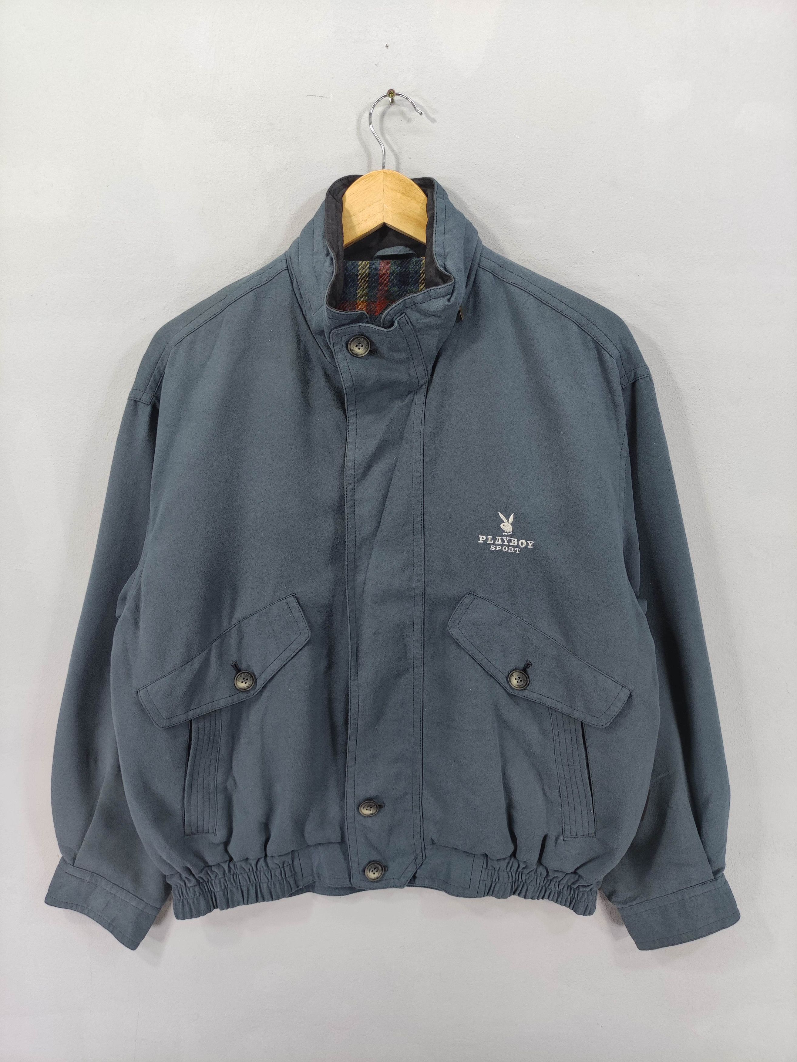 Playboy Vintage PlayBoy Sports Casual Jacket Zipper With Hoodie Size US L / EU 52-54 / 3 - 1 Thumbnail