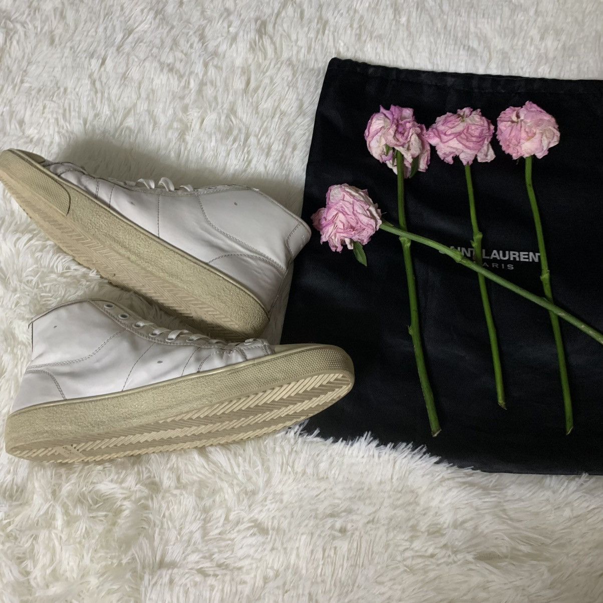 Saint Laurent Paris 16ss Diamond board shoes Size US 9 / EU 42 - 2 Thumbnail