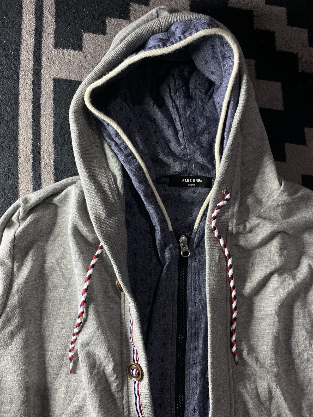 5351 POUR LES HOMMES Japanese plus one double layers hoodie Size US S / EU 44-46 / 1 - 4 Thumbnail