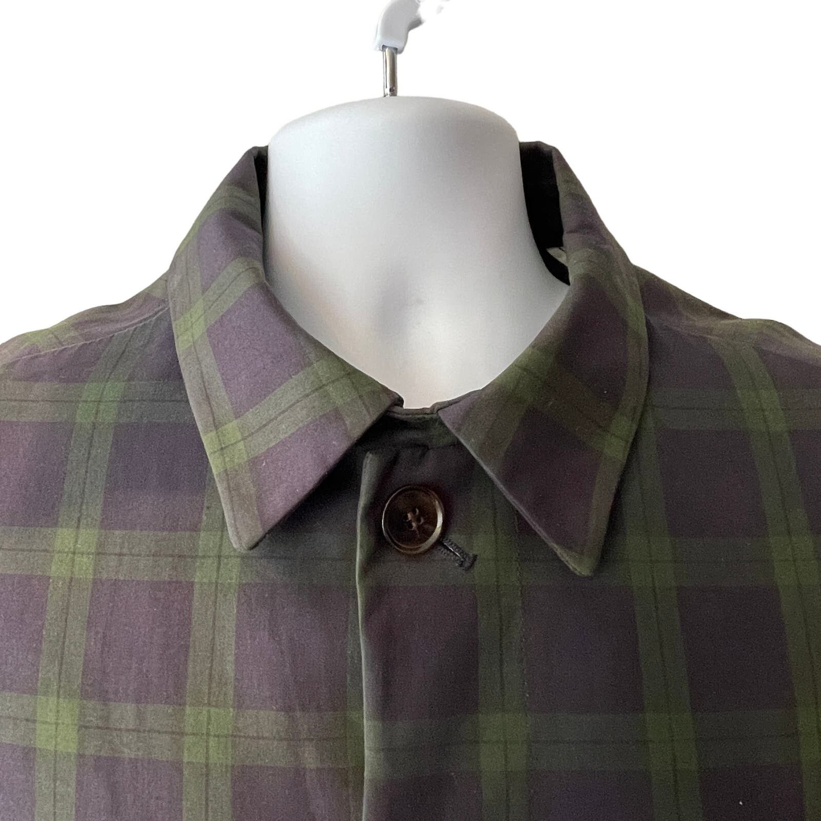 Gant GANT Rugger Cotton Plaid Car Coat Size Small Size US S / EU 44-46 / 1 - 13 Thumbnail
