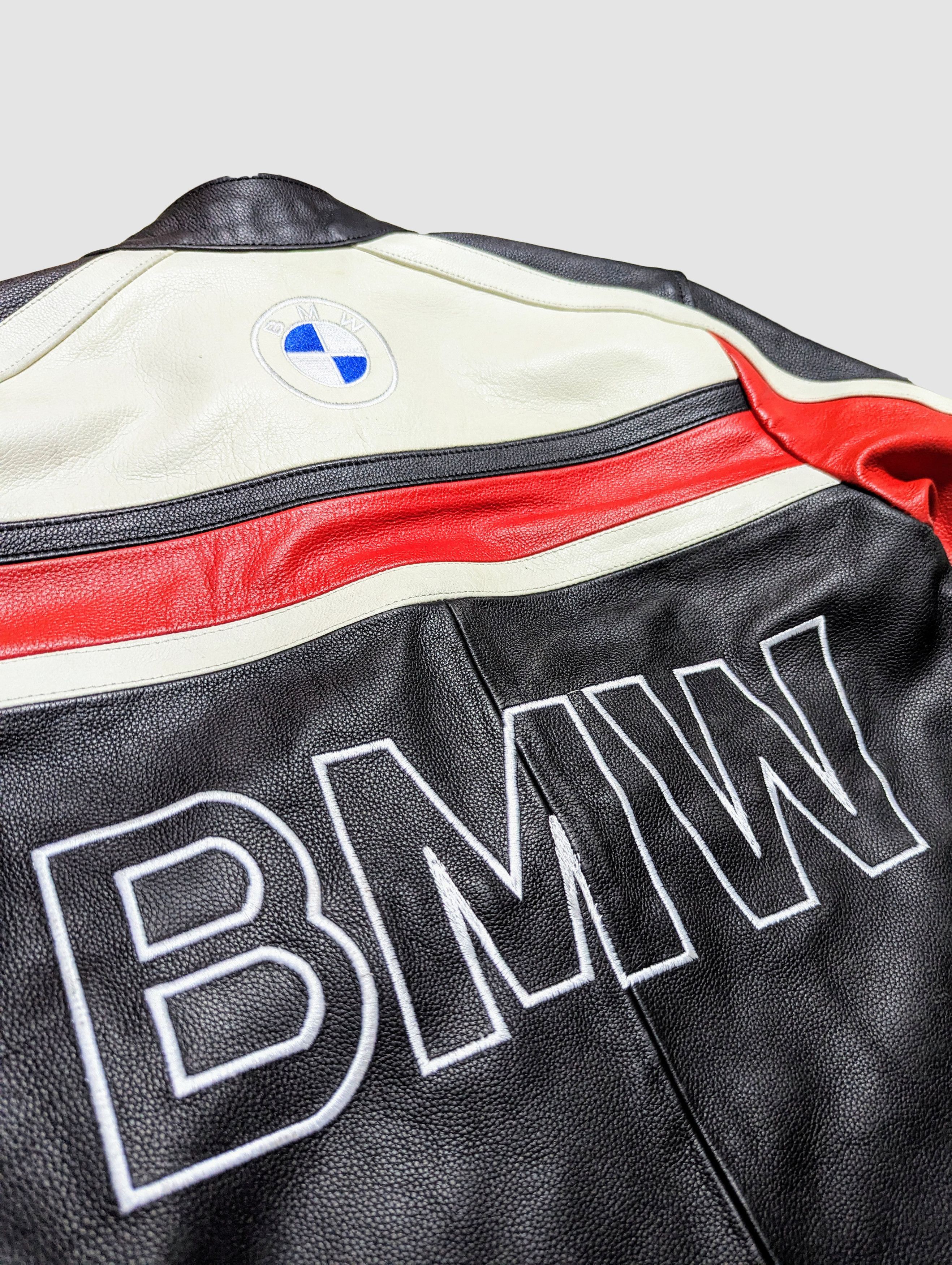 BMW 🔥 BMW LEATHER JACKET RARE STREETWEAR Size US L / EU 52-54 / 3 - 12 Thumbnail