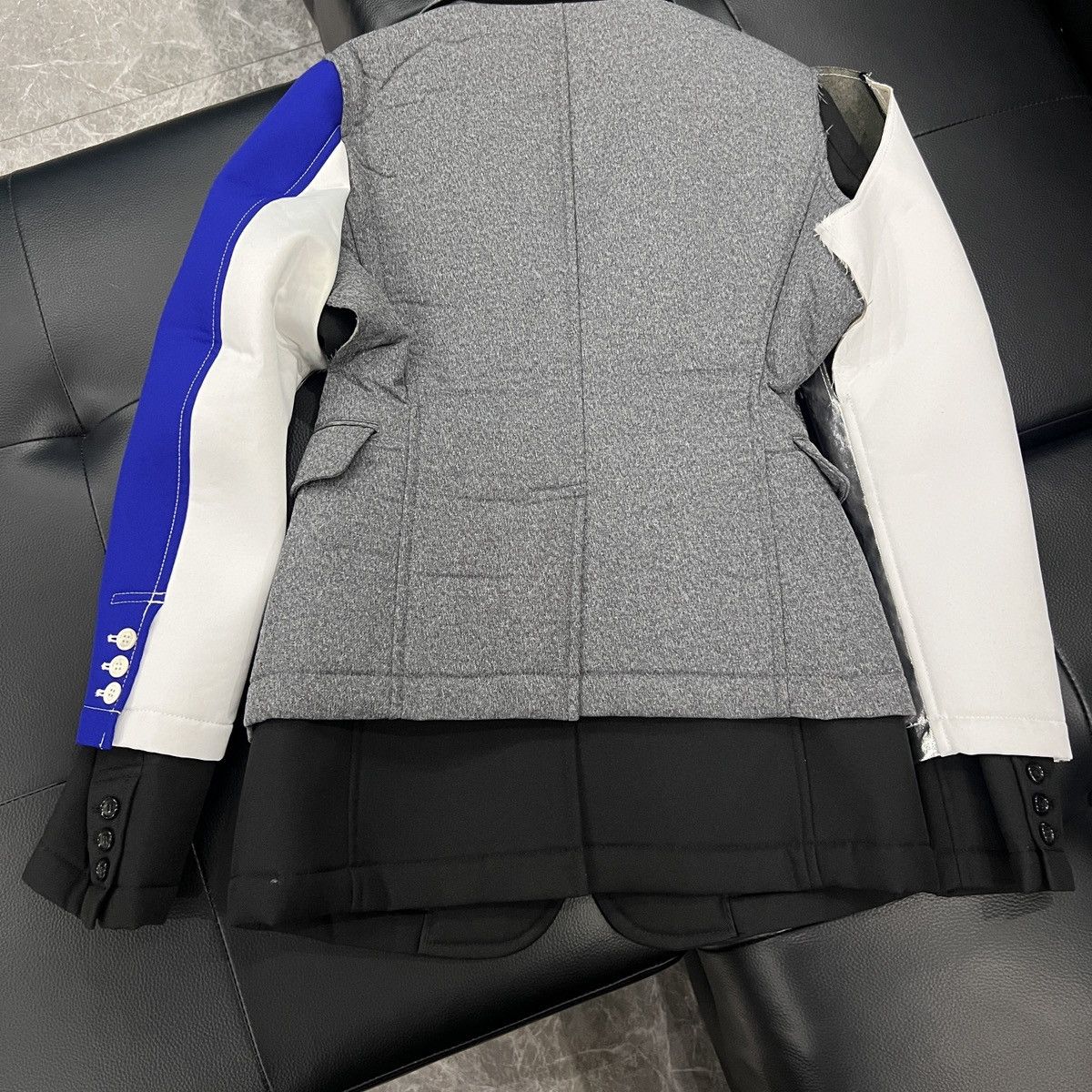 Comme des Garcons Homme Plus Comme des Garçons Homme Plus SS21 Runway Deconstructed Bonde Size 40S - 15 Thumbnail