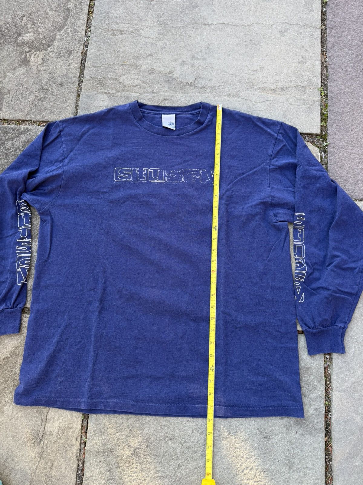 Stussy 90s Stussy Long Sleeve Anytime T Shirt Size US XL / EU 56 / 4 - 6 Thumbnail