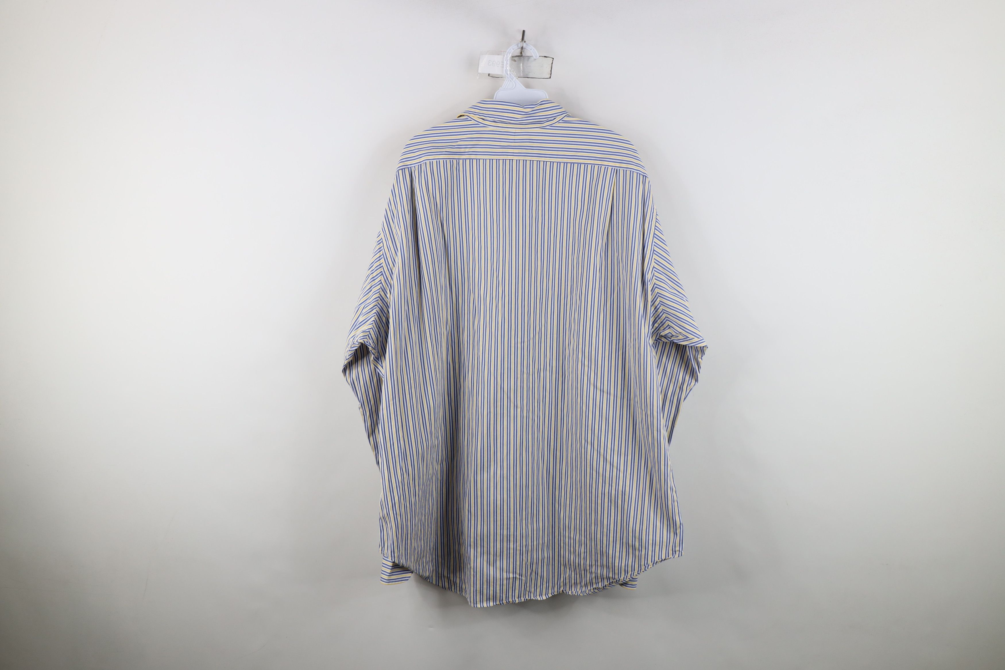 Ralph Lauren Vintage 90s Ralph Lauren Fit Striped Collared Button Shirt Size US XXL / EU 58 / 5 - 9 Thumbnail