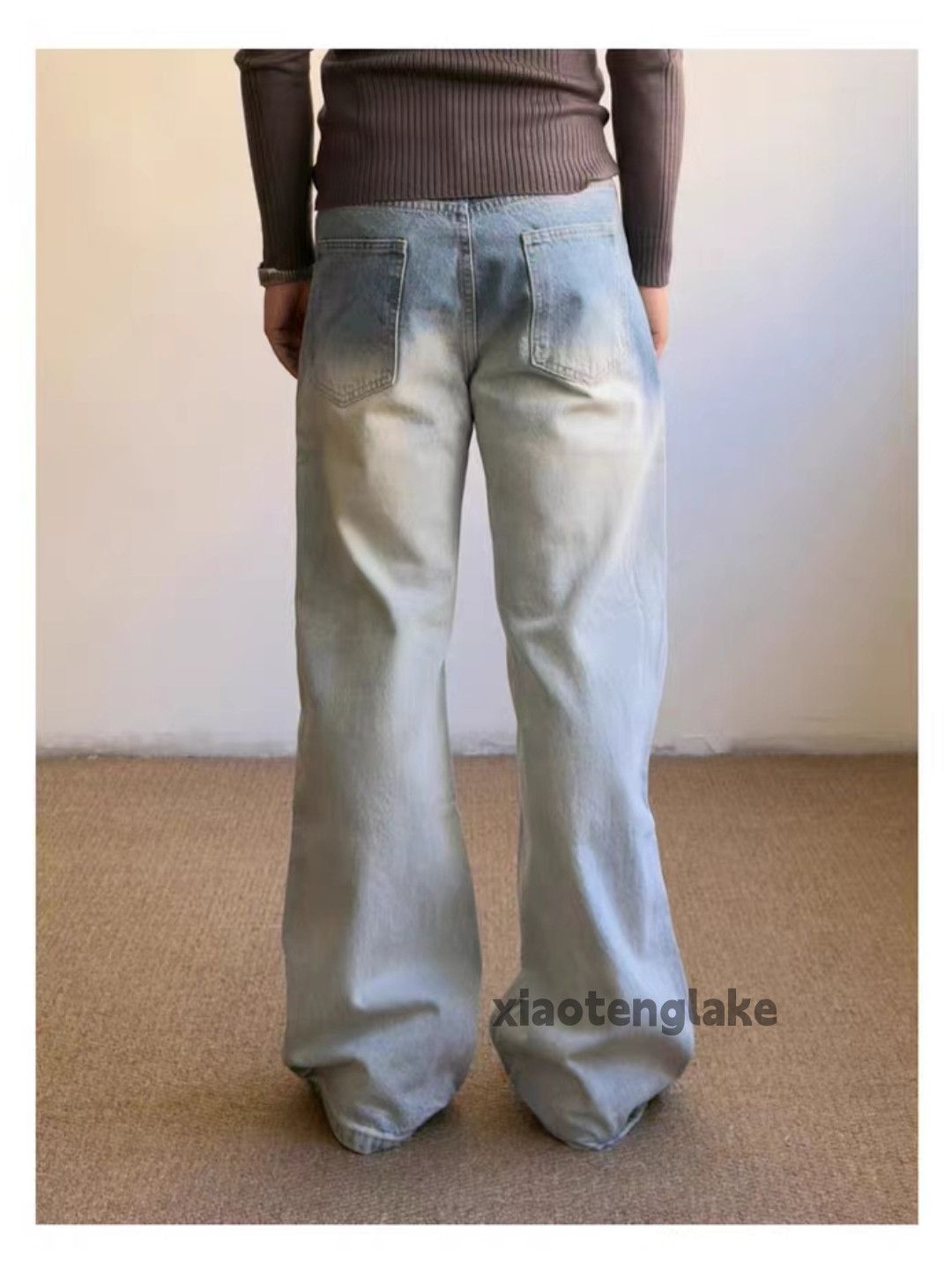Jean xtl vintage washed faded cleanfit yuppie bootcut jeans Size US 32 / EU 48 - 5 Thumbnail
