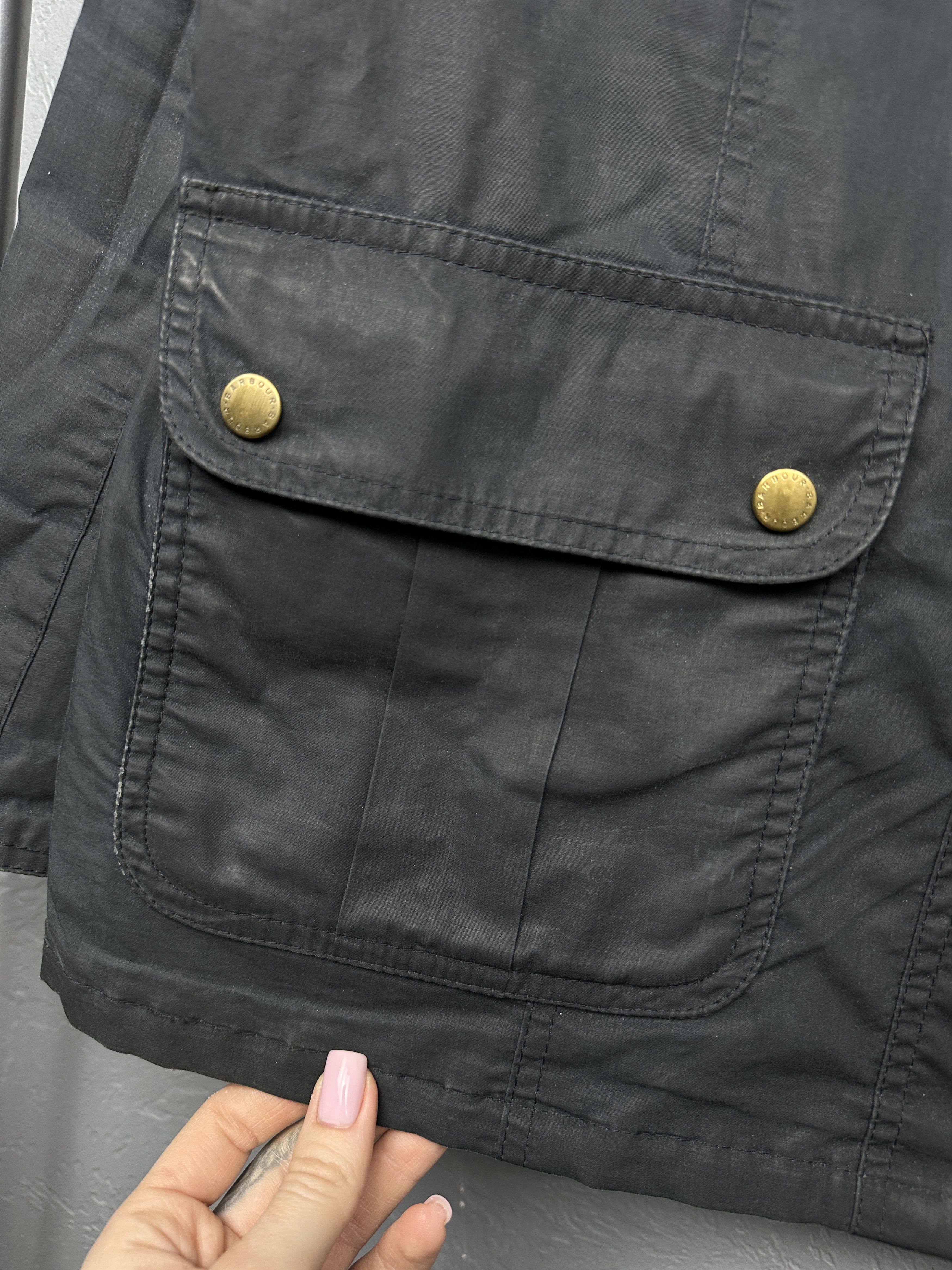 Barbour Barbour Womens Emma Wax Waxed Jacket Morris & Co Size XL / US 12-14 / IT 48-50 - 5 Thumbnail
