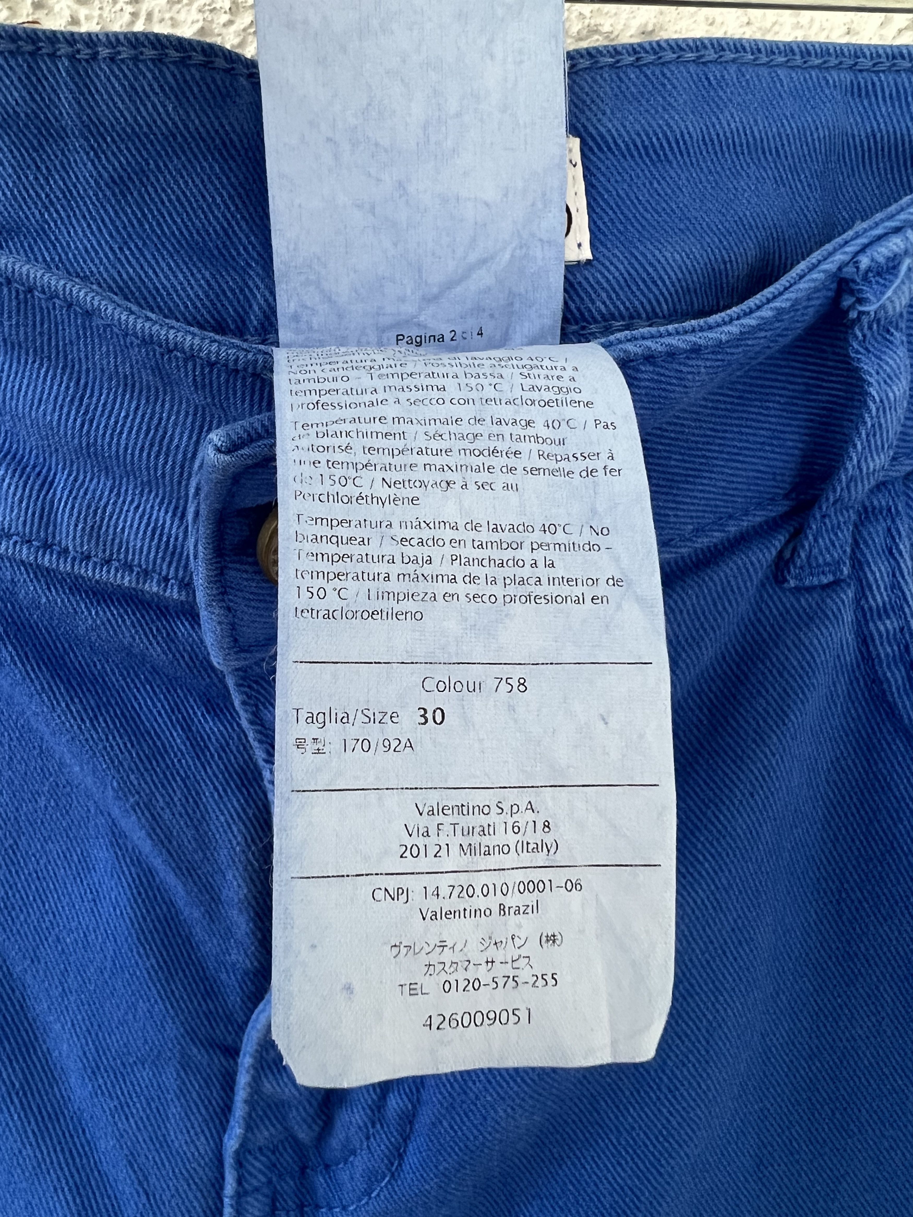 Valentino Valentino Denim Jeans 30 Size 30" / US 8 / IT 44 - 5 Thumbnail