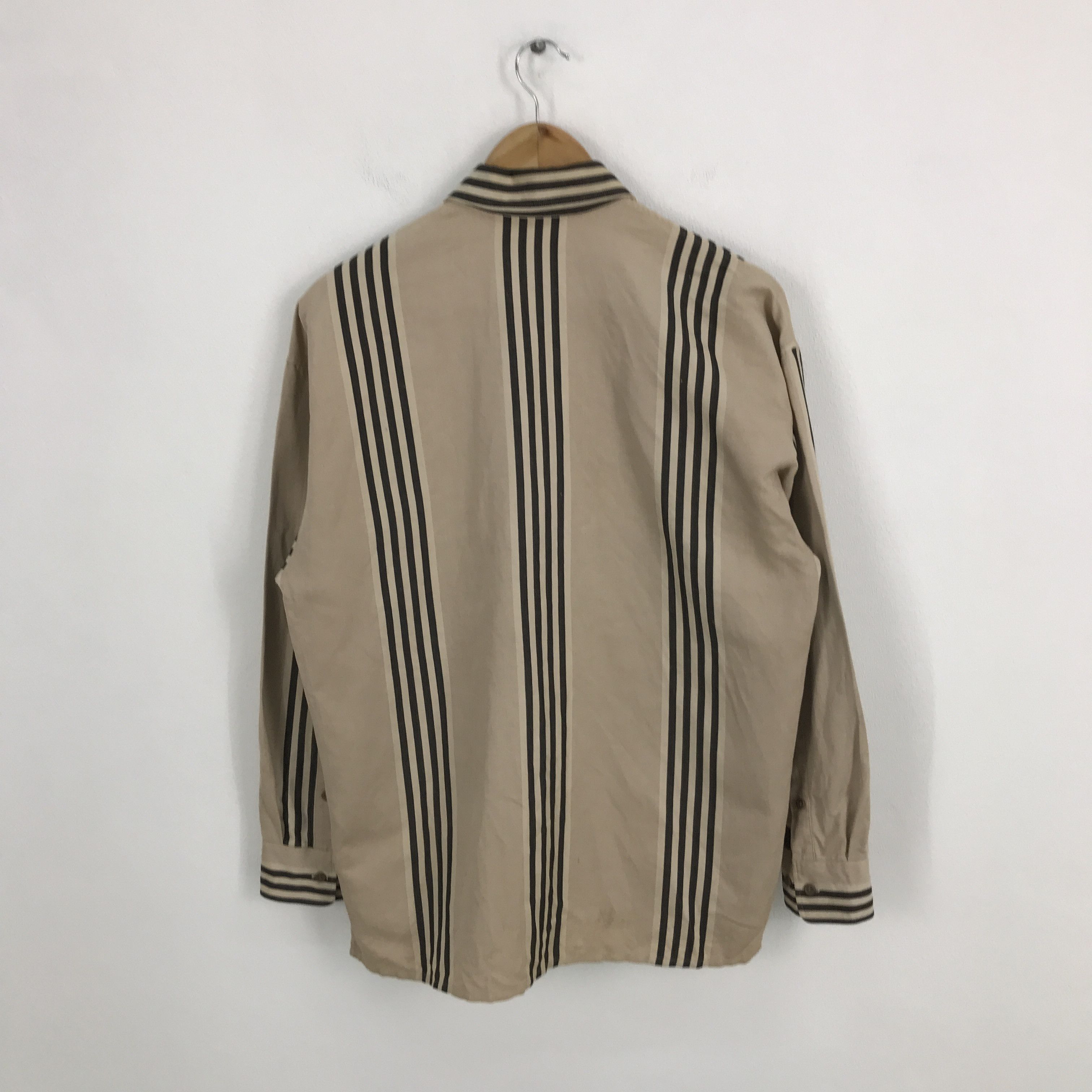 Japanese Brand × Sonia Rykiel Rykiel homme made in Japan Striped button up shirt Size US M / EU 48-50 / 2 - 2 Thumbnail