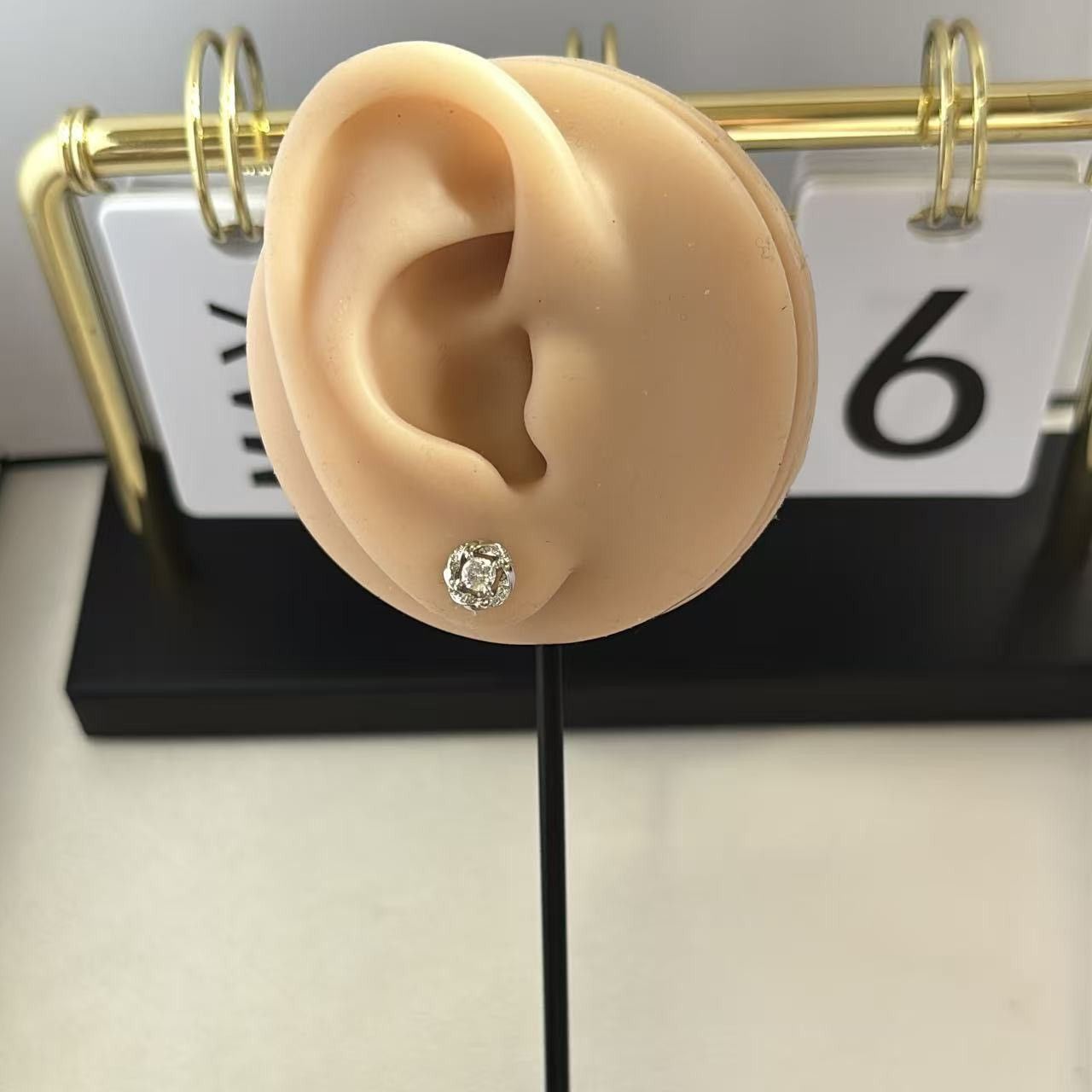 Other 6mm CZ Stud Earrings for Men Women Size ONE SIZE - 7 Thumbnail