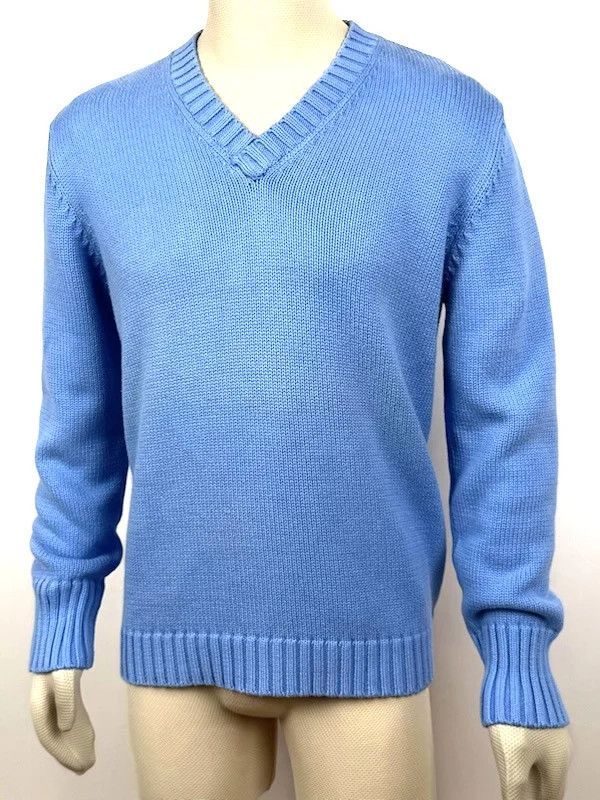 Ralph Lauren Maglione Lauren Ralph Lauren Blu Scollo V Uomo XL Size US XL / EU 56 / 4 - 4 Thumbnail