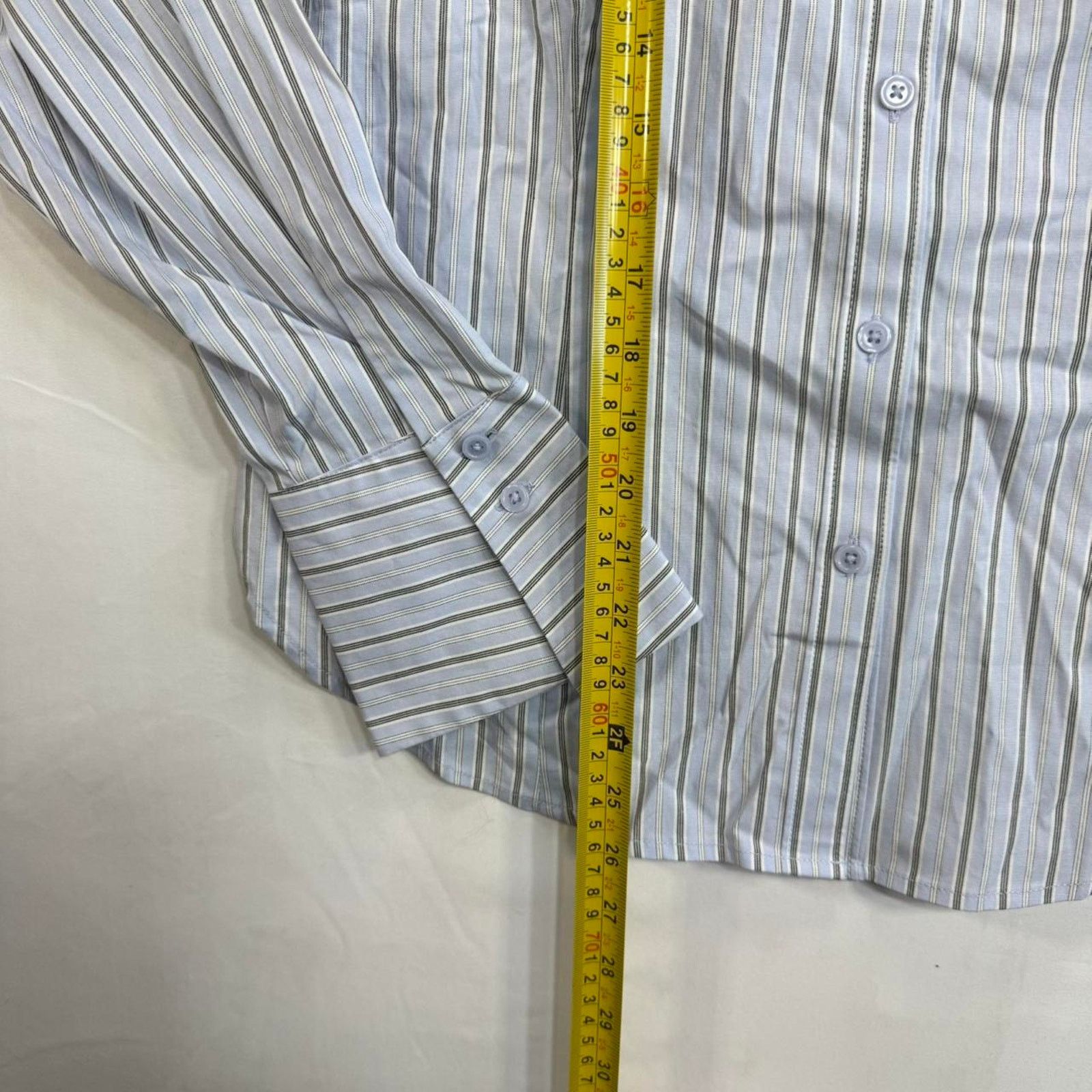 & Other Stories NWT Target Blue striped long sleeve shirt Size XL / US 12-14 / IT 48-50 - 4 Thumbnail