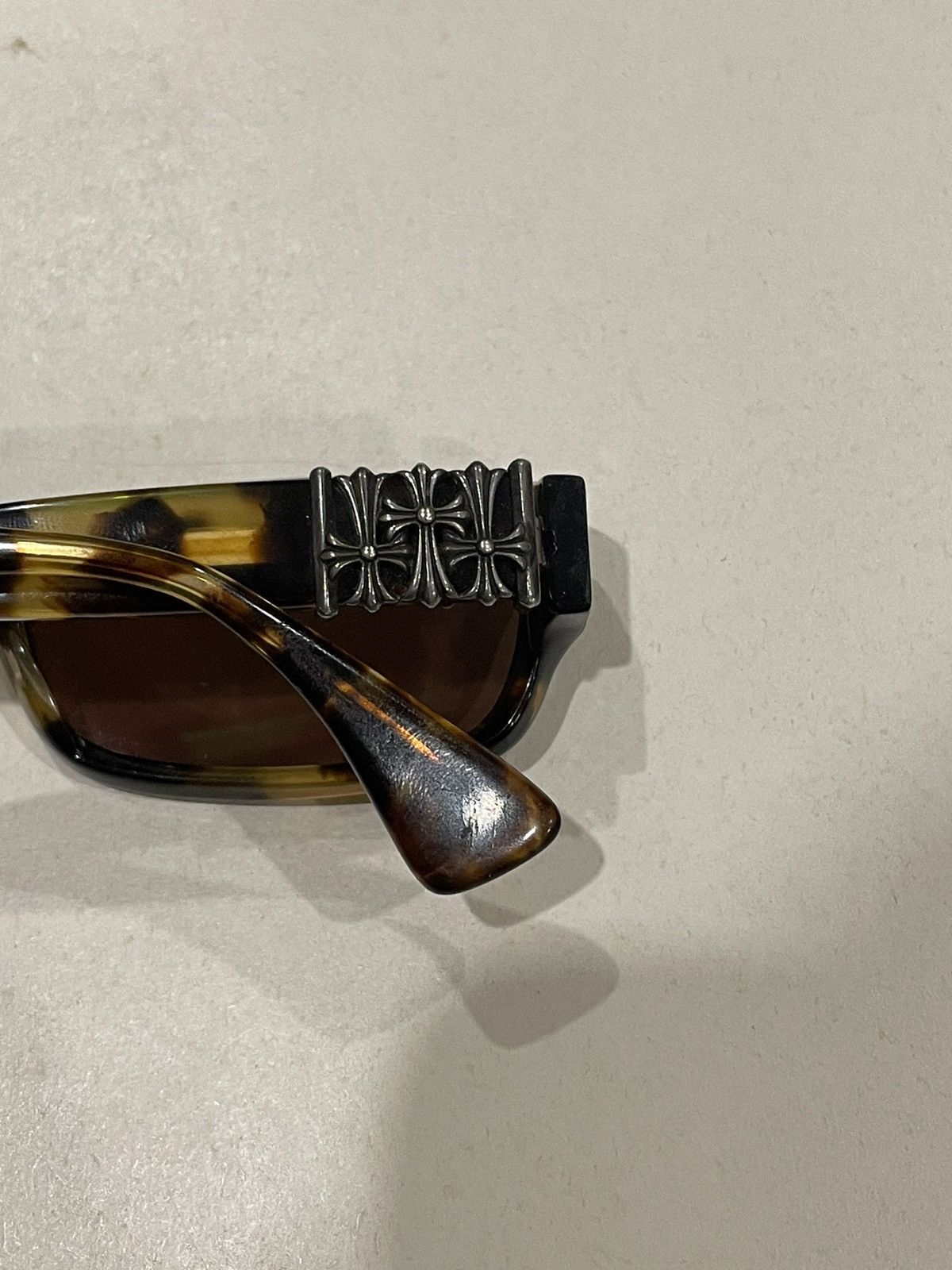 Chrome Hearts Chrome Hearts BELOW ME Sunglasses Silver Cemetery Cross Size ONE SIZE - 4 Thumbnail