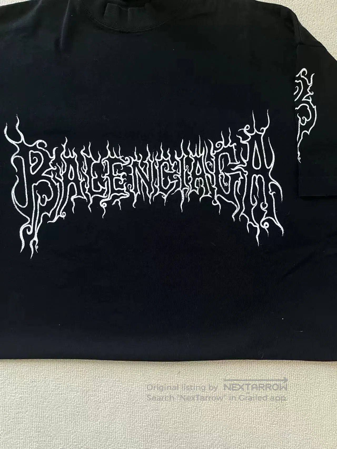 Balenciaga Balenciaga Letter Print Oversized Unisex T-Shirt. Size US S / EU 44-46 / 1 - 3 Thumbnail
