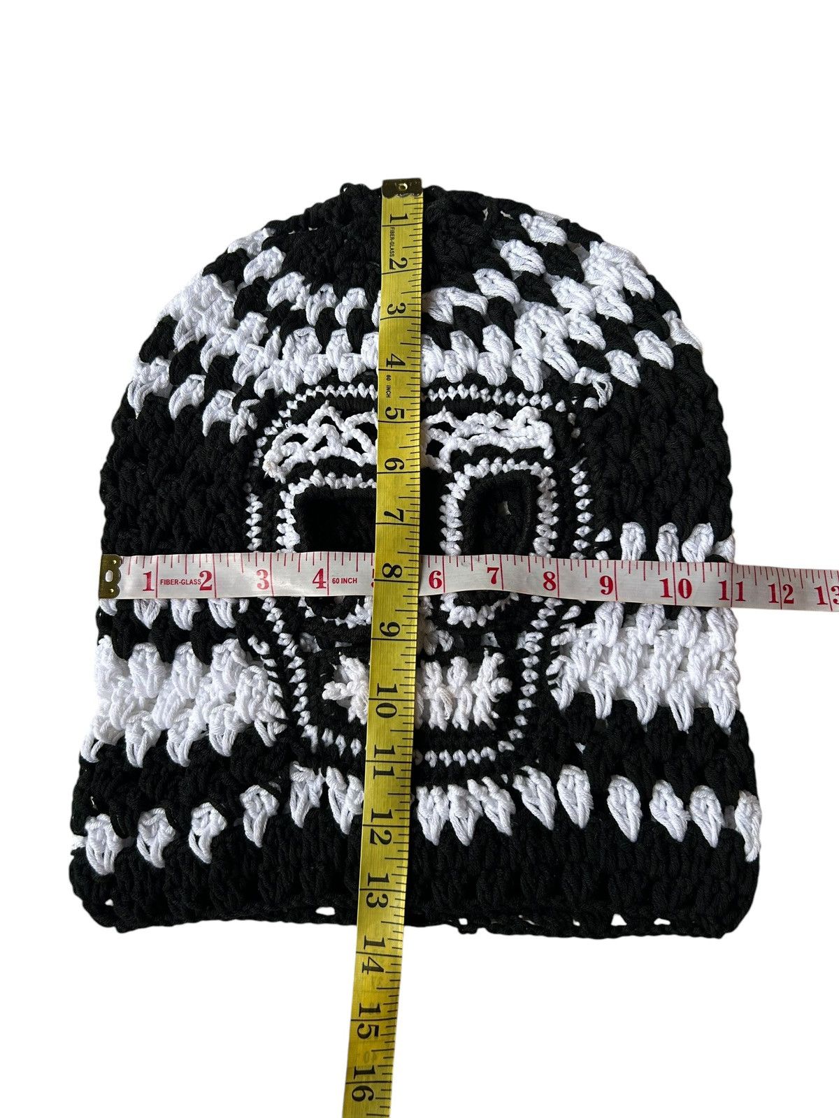 Japanese Brand × Kapital × Vintage Very Rare Crochet Knitted Handmade Balaclava Masked Size ONE SIZE - 7 Thumbnail