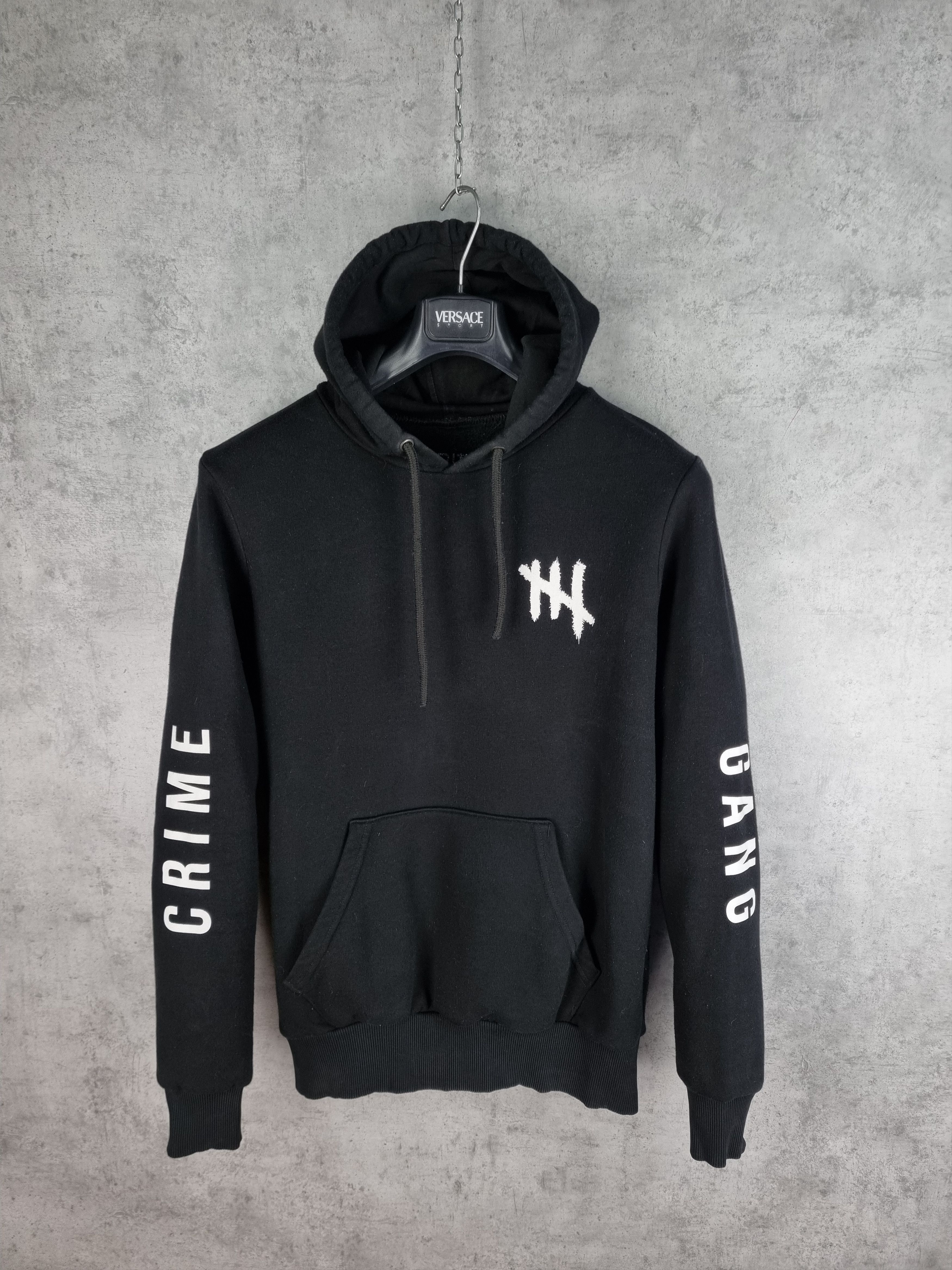 Italian Crime Gang Big Logo Vintage Hoodie