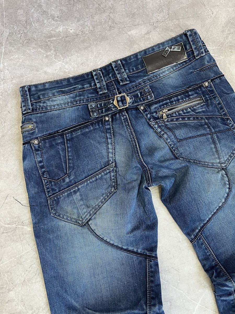 Seditionaries Rare washed japanese zipper pants rick owens style y2k Size US 33 - 8 Thumbnail