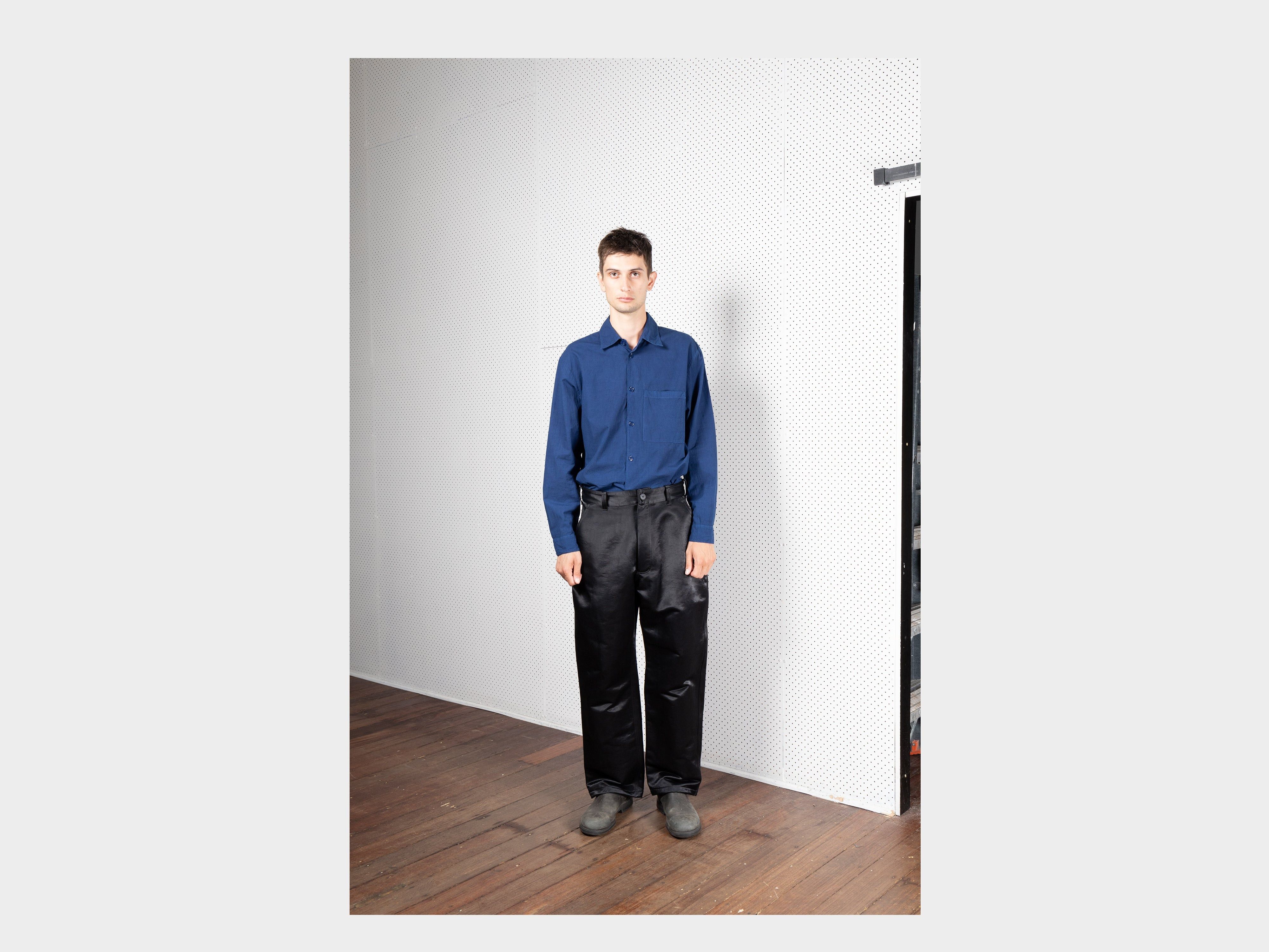 MAN-TLE R17J6 "Jebok Pants" Black Double Face Size US 34 / EU 50 - 5 Thumbnail