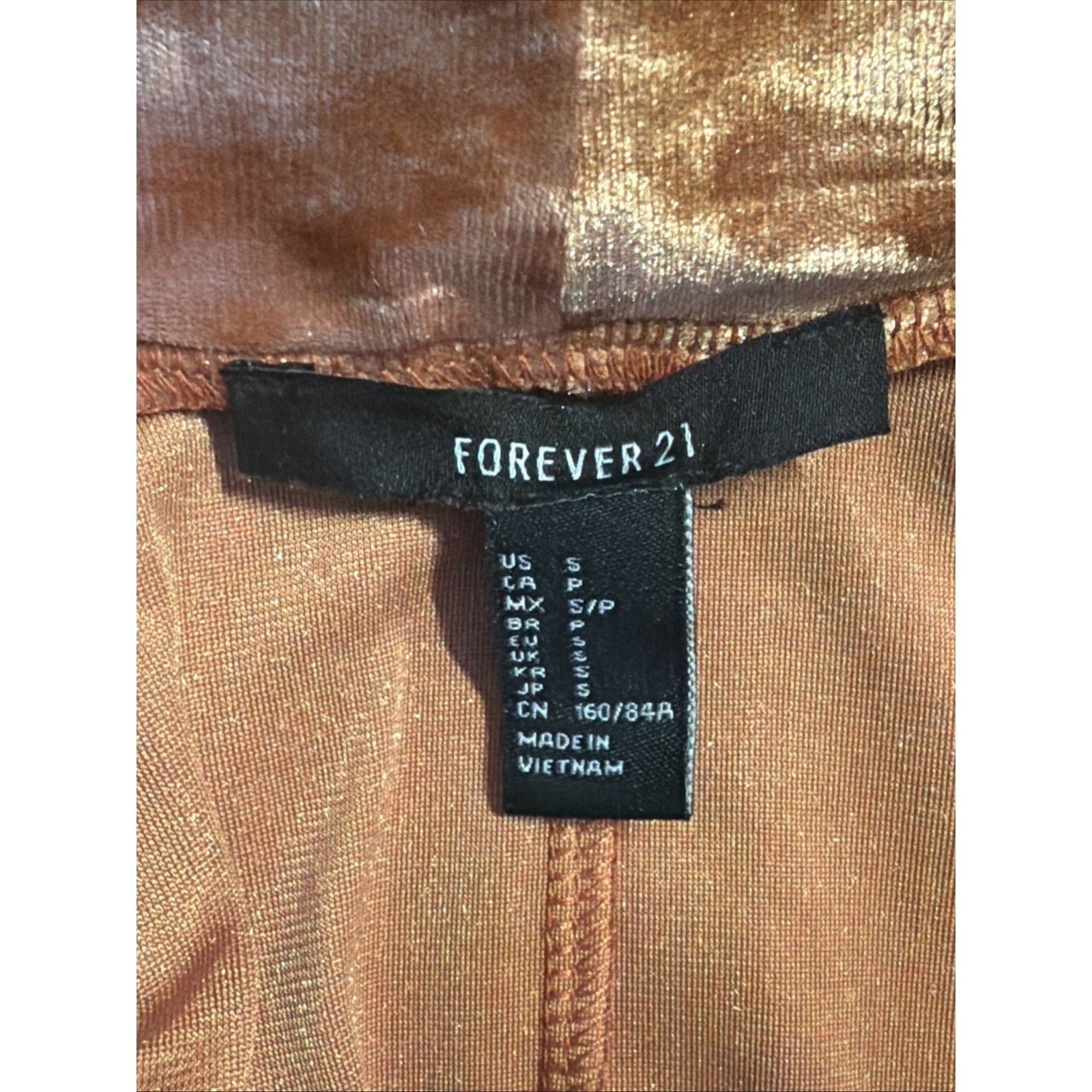 Forever 21 FOREVER 21 size S Crushed Velvet Long CARDI Coatigan Duster Size S / US 4 / IT 40 - 11 Thumbnail