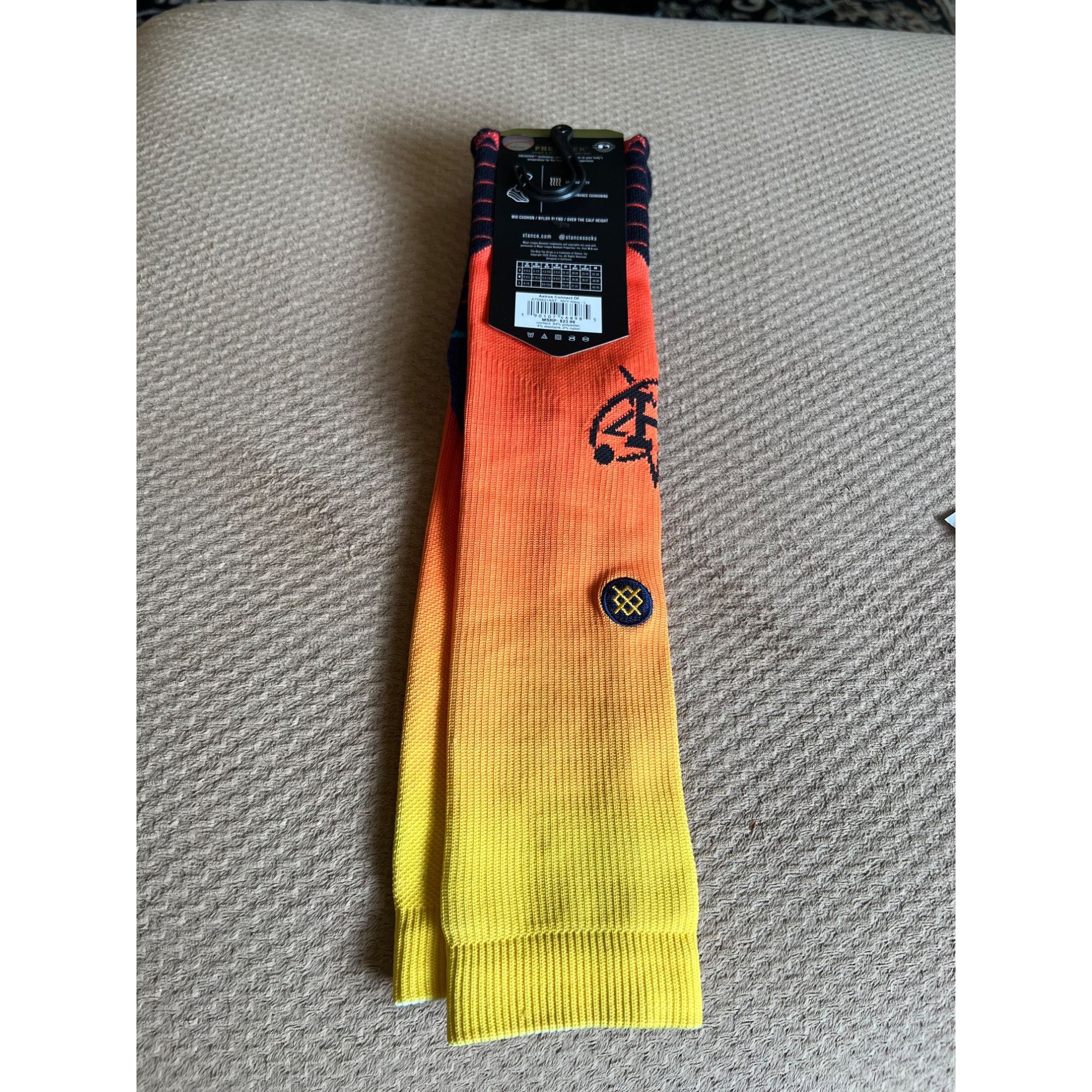 Stance Socks Stance MLB Houston Astros City Connect Socks - Size L (9-13) Size ONE SIZE - 5 Thumbnail