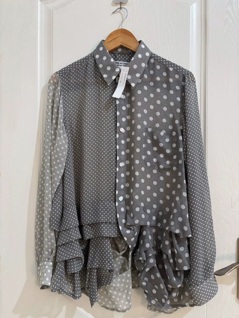 Comme des Garcons Comme Des Garcons Splicing pleated shirt 2506-Nextarrow Size M / US 6-8 / IT 42-44 - 1 Thumbnail