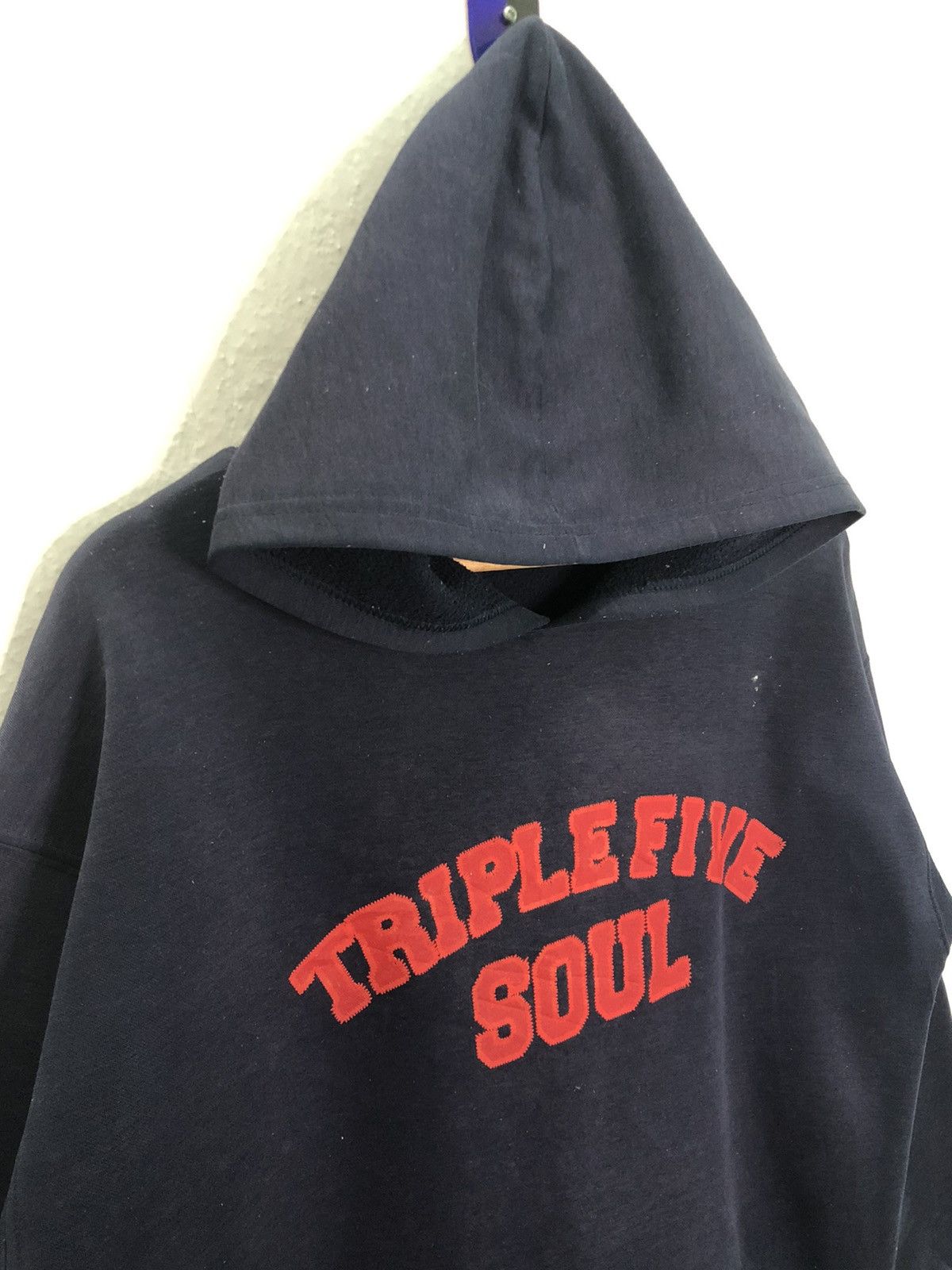Triple 5 Soul × Vintage Vintage Triple Five Soul Big Logo Boxy Hoodie Size US M / EU 48-50 / 2 - 6 Thumbnail
