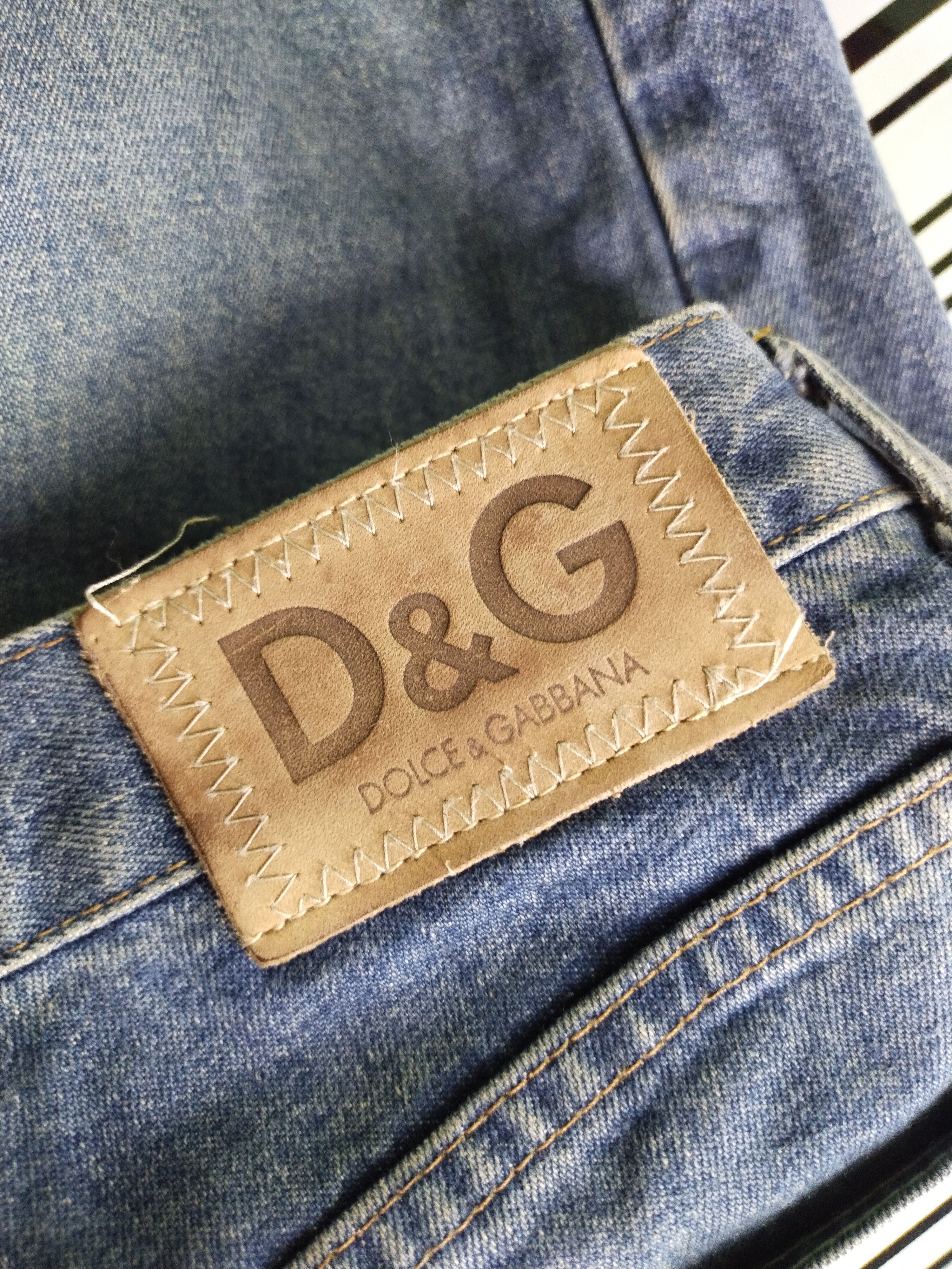 Dolce & Gabbana Dolce And Gabbana Vintage Denim Jeans Size US 37 - 13 Thumbnail