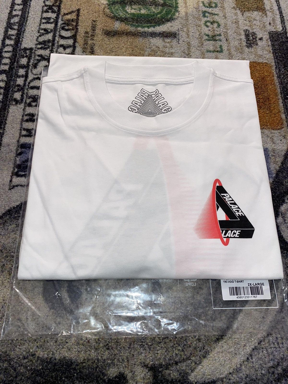 Palace Palace Tri-Void T-Shirt White | Grailed