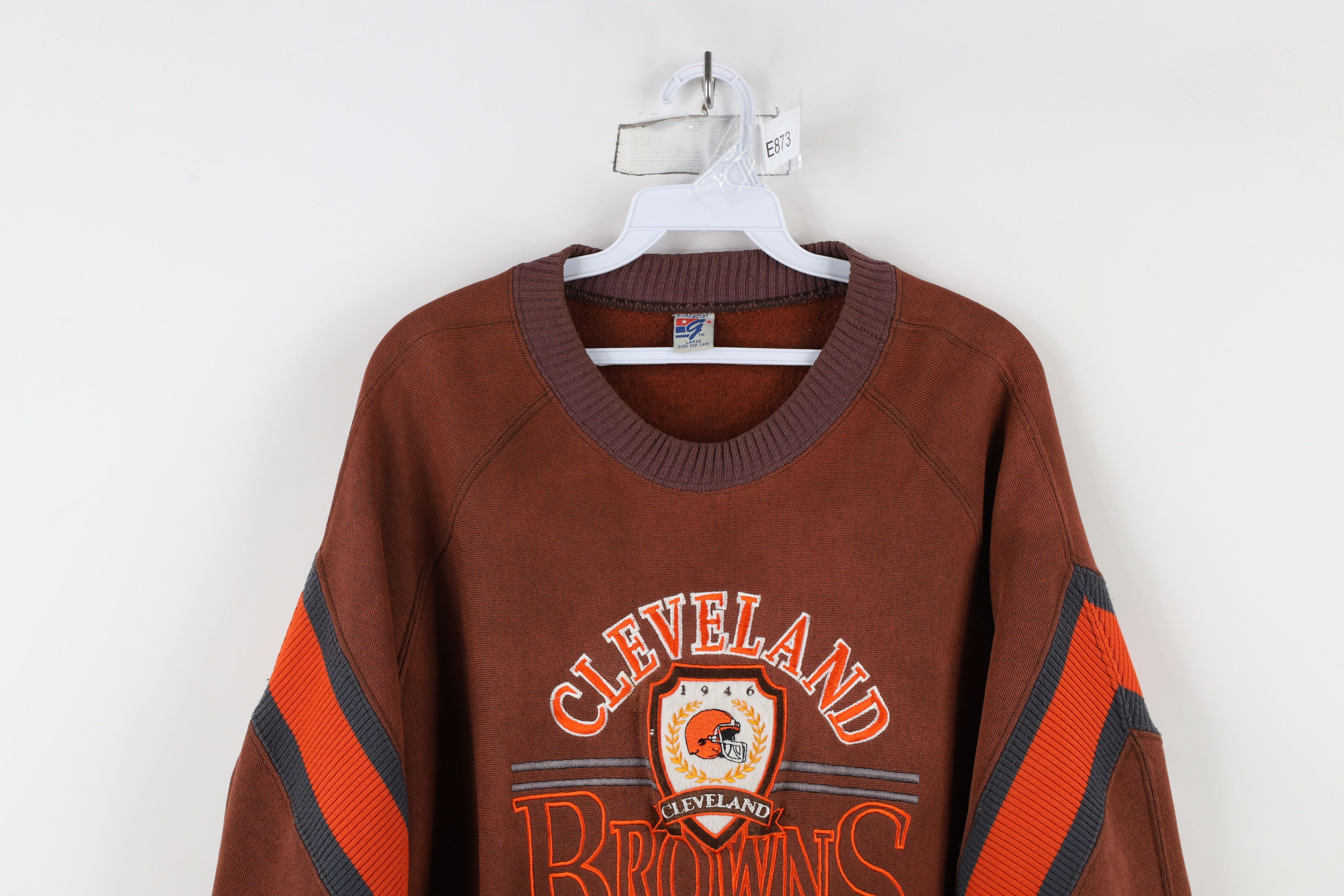 Vintage Vintage 90s The Game Browns Football Sweatshirt USA Size US L / EU 52-54 / 3 - 2 Thumbnail