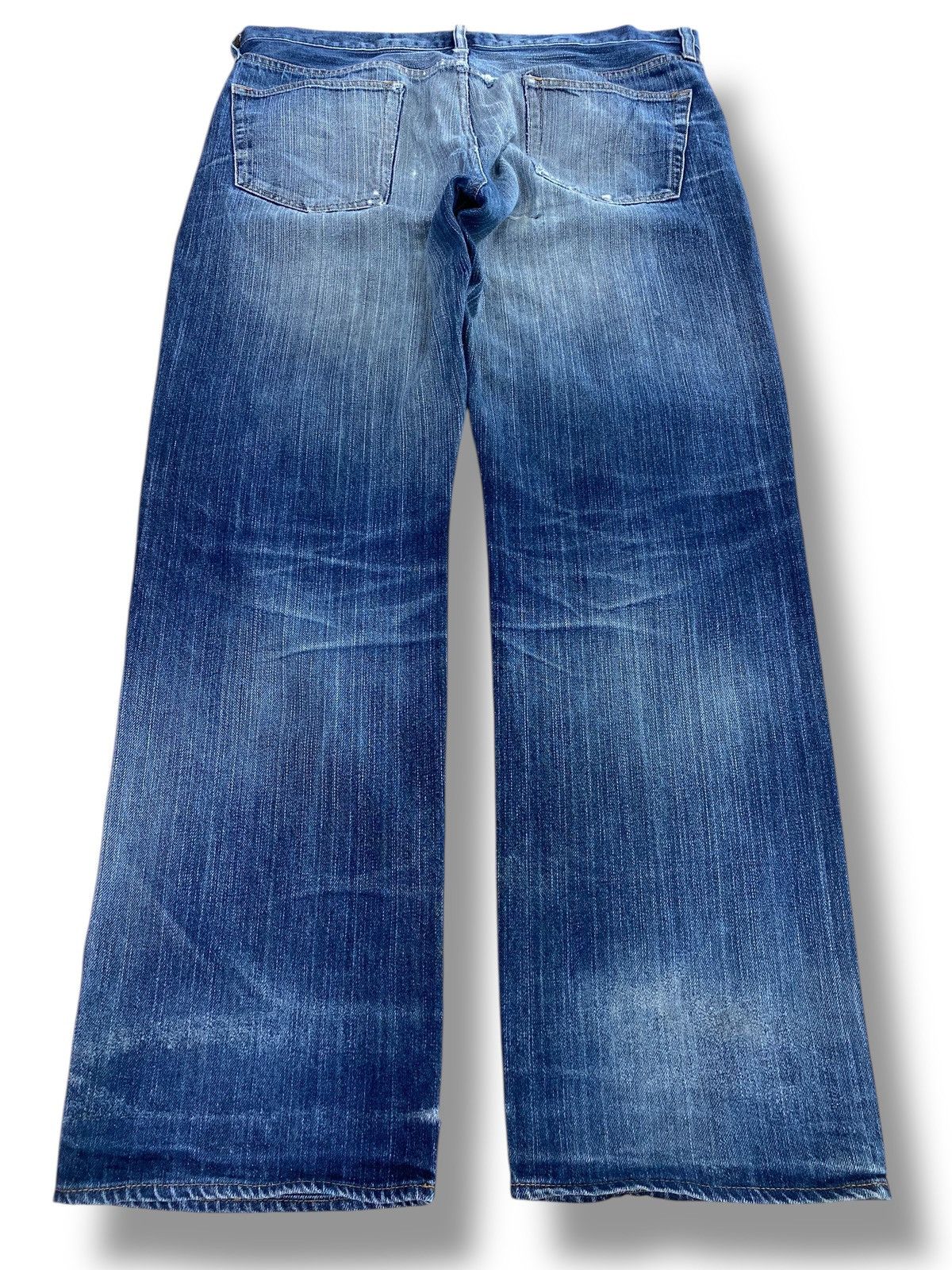 Japanese Brand Japanese Brand Whiskas Faded Wash Style Loose Jeans Size US 39 - 3 Thumbnail