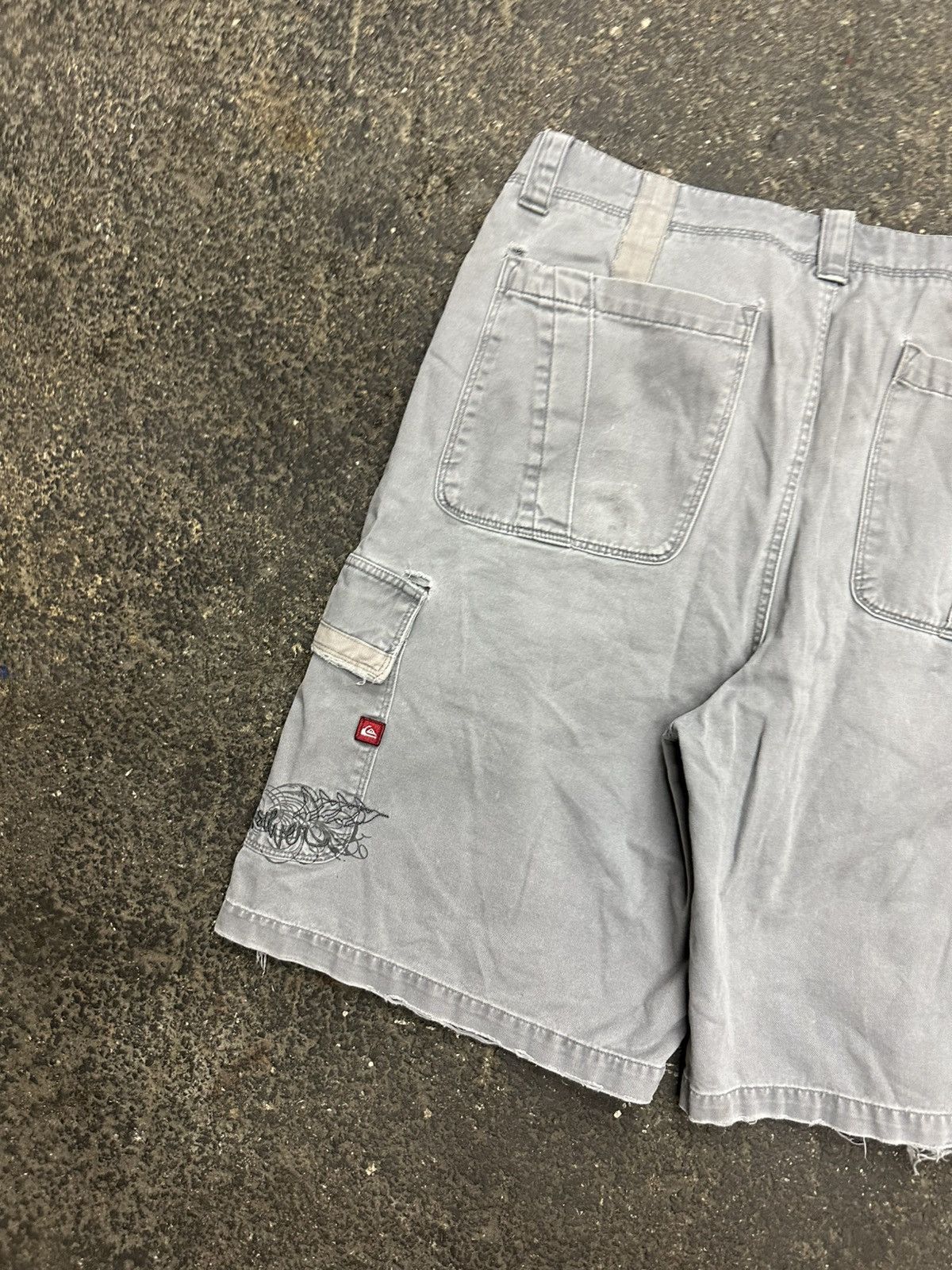 Quiksilver Y2K quiksilver cargo baggy shorts Size US 36 / EU 52 - 6 Thumbnail