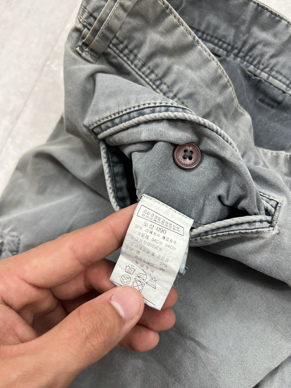 00's C.P. COMPANY RARE RETRO CARGO PANTS MULTIPOCKET