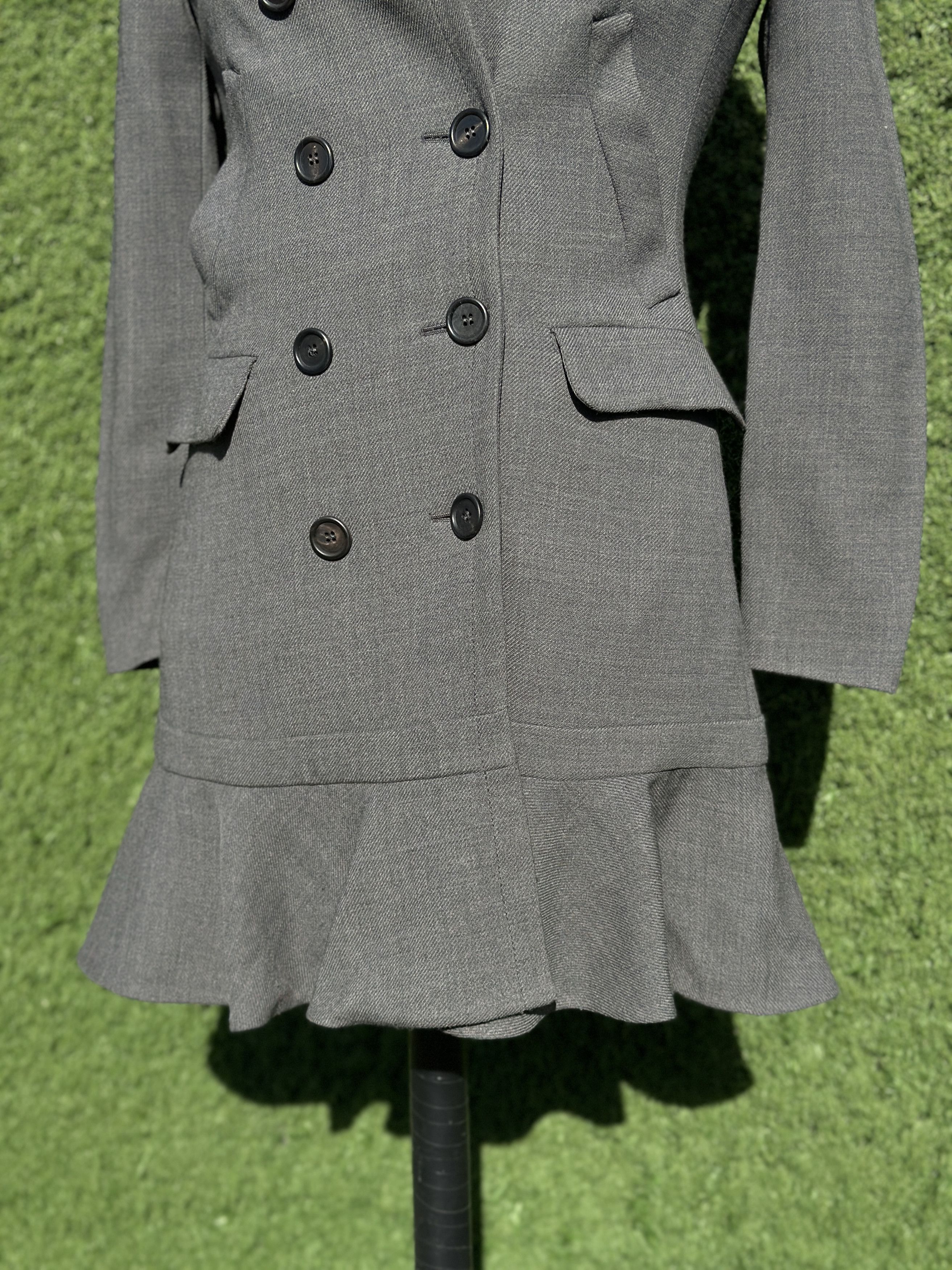 Prada Prada IT40 Double Breasted Peacoat Jacket Tailored Fit Size S / US 4 / IT 40 - 12 Thumbnail