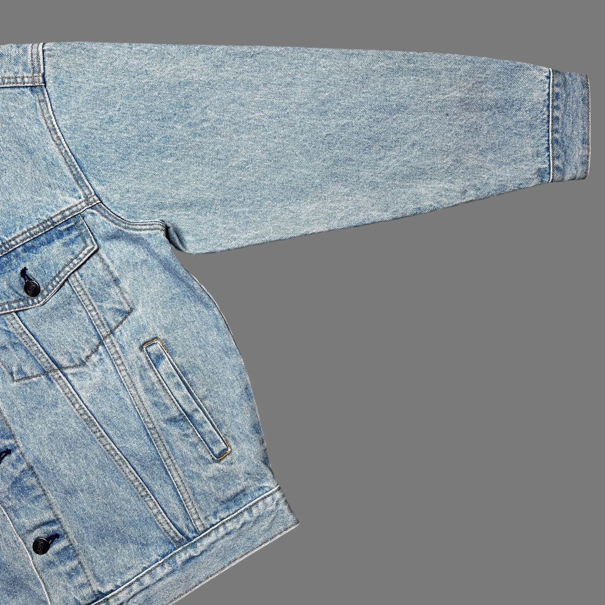 Hard Rock Cafe × Vintage Vtg 1990s Hard Rock Cafe Save The Planet Dallas Denim Jacket Size US S / EU 44-46 / 1 - 12 Thumbnail