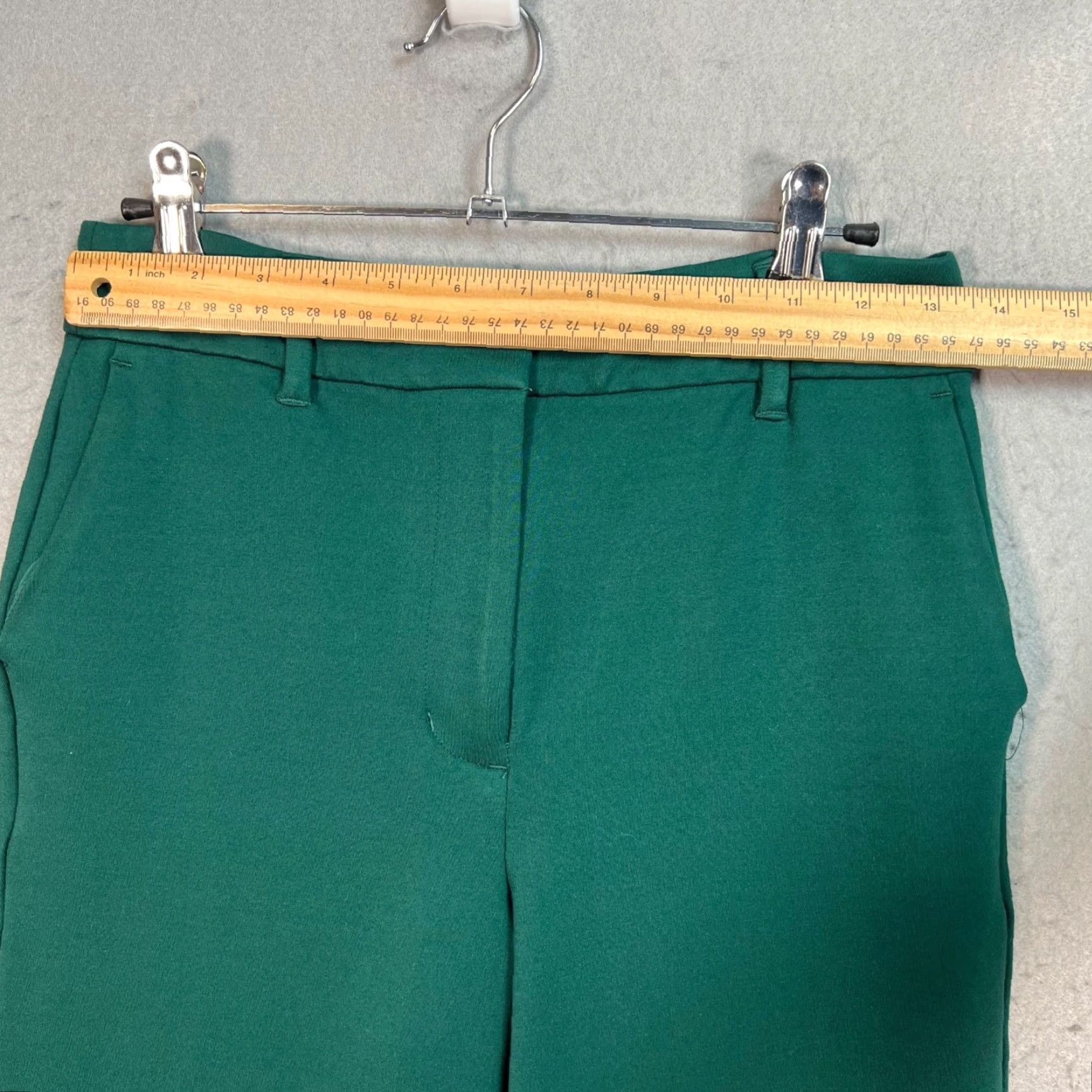 Boden Boden Womens Size 4R Green Dress Pants Trousers Wide Flare Leg Size 27" / US 4 / IT 40 - 5 Thumbnail