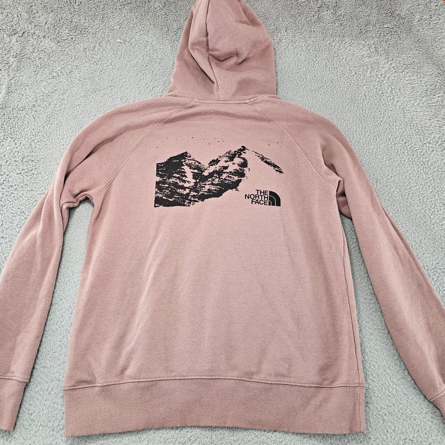 The North Face The North Face Hoodie Womens Small Pink Pullover Thermal Sweatshirt Size S / US 4 / IT 40 - 7 Thumbnail