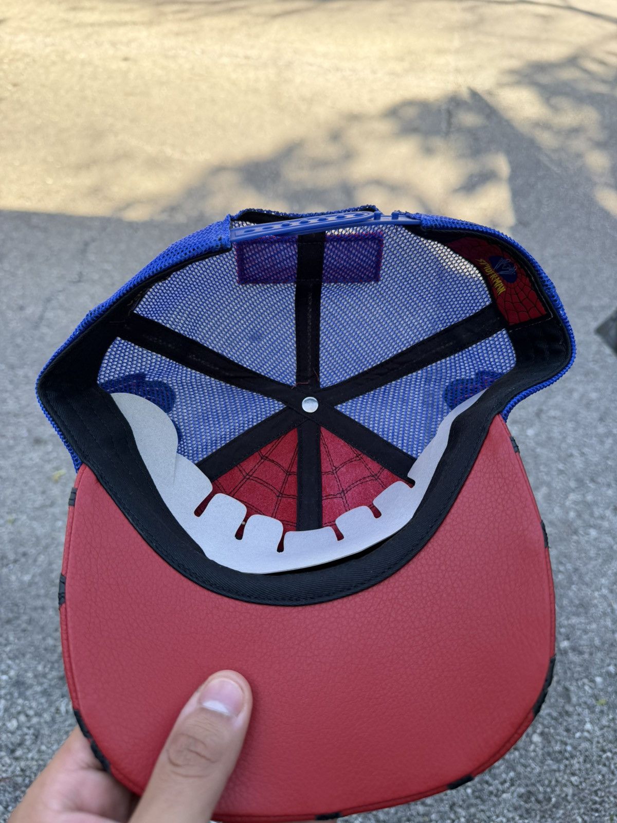 Supreme Supreme spider man Vanson leather hat Size ONE SIZE - 4 Thumbnail