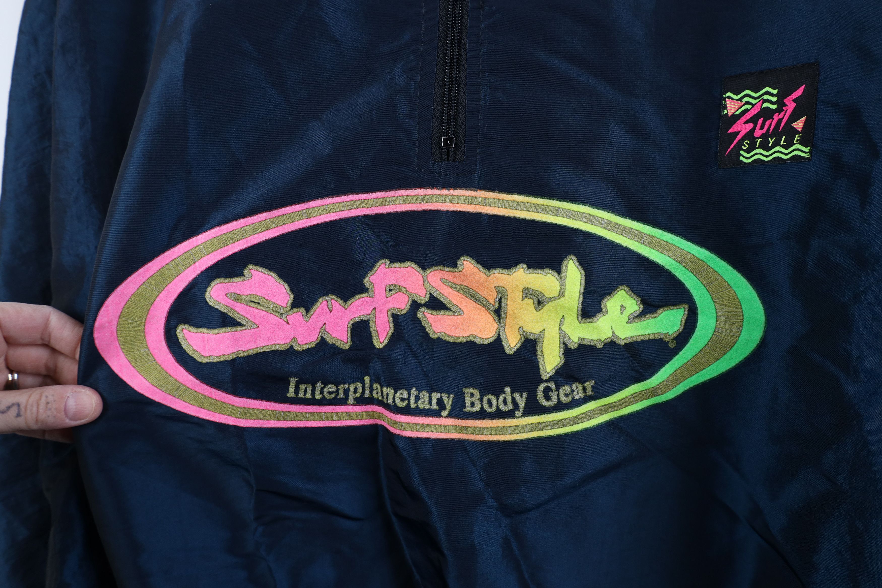 Vintage Vintage 90s Surf Style Chromatic Windbreaker Jacket USA Size US L / EU 52-54 / 3 - 5 Thumbnail