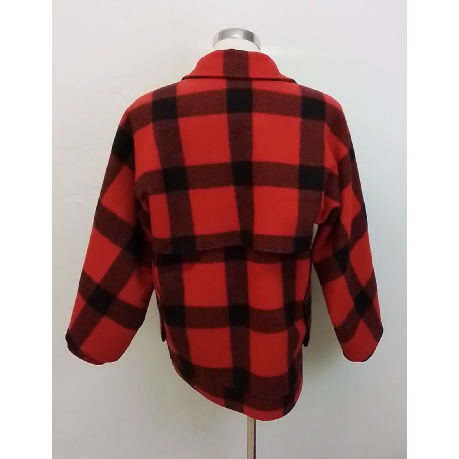 Filson C.C. Filson Mackinaw Jacket Men's XL (44) Red Buffalo Plaid Size US XL / EU 56 / 4 - 3 Thumbnail