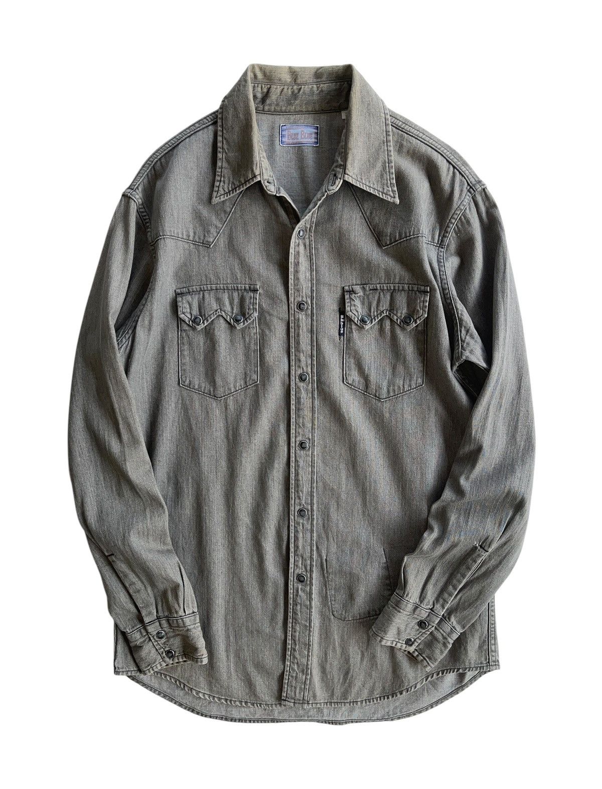 Blue Blue Japan Blue Blue Japan Western Shirt Size US M / EU 48-50 / 2 - 1 Thumbnail