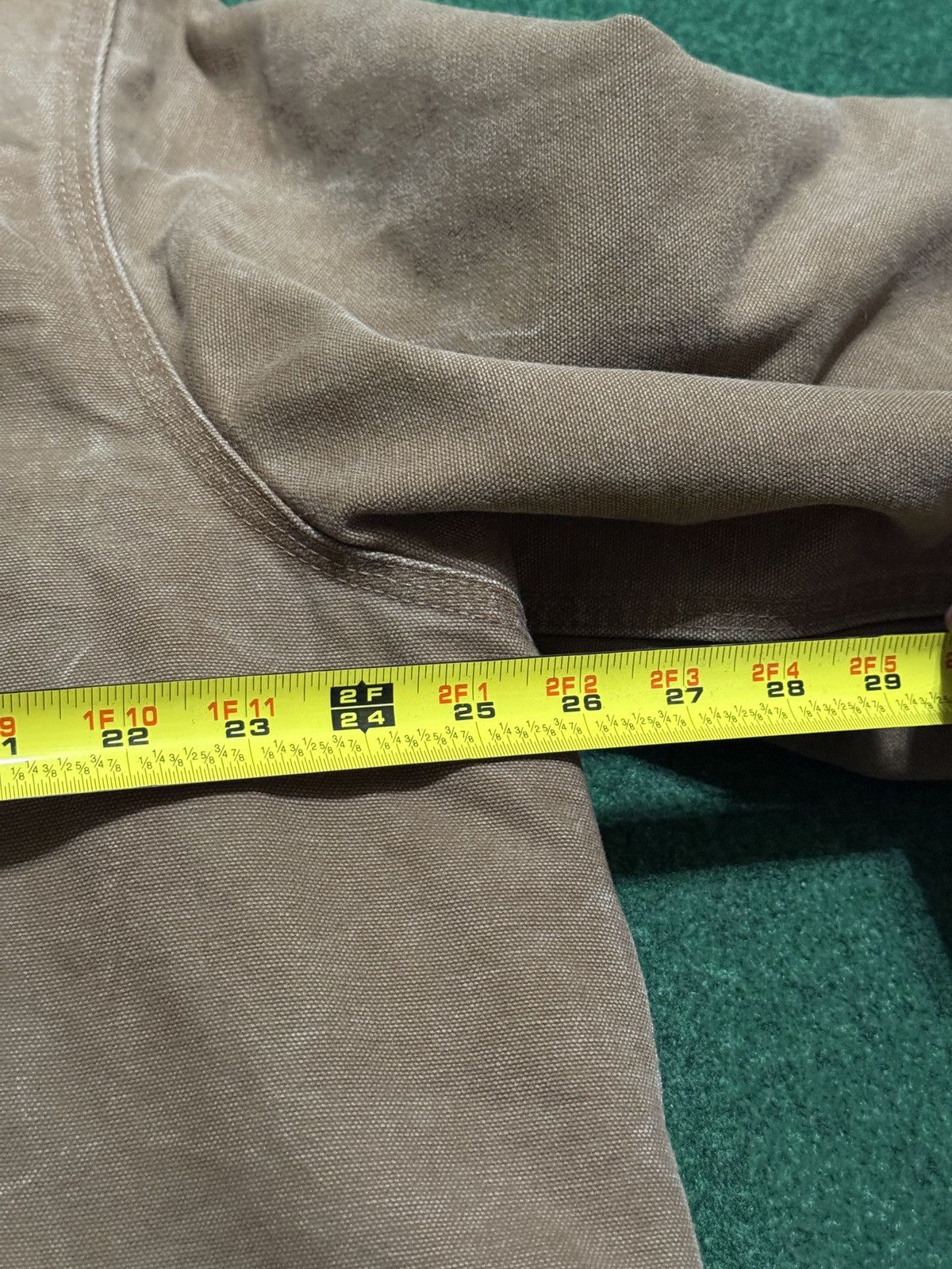Carhartt Vintage Carhartt J130 Lrg Full Zip Grunge Work Wear Jacket Size US L / EU 52-54 / 3 - 4 Thumbnail