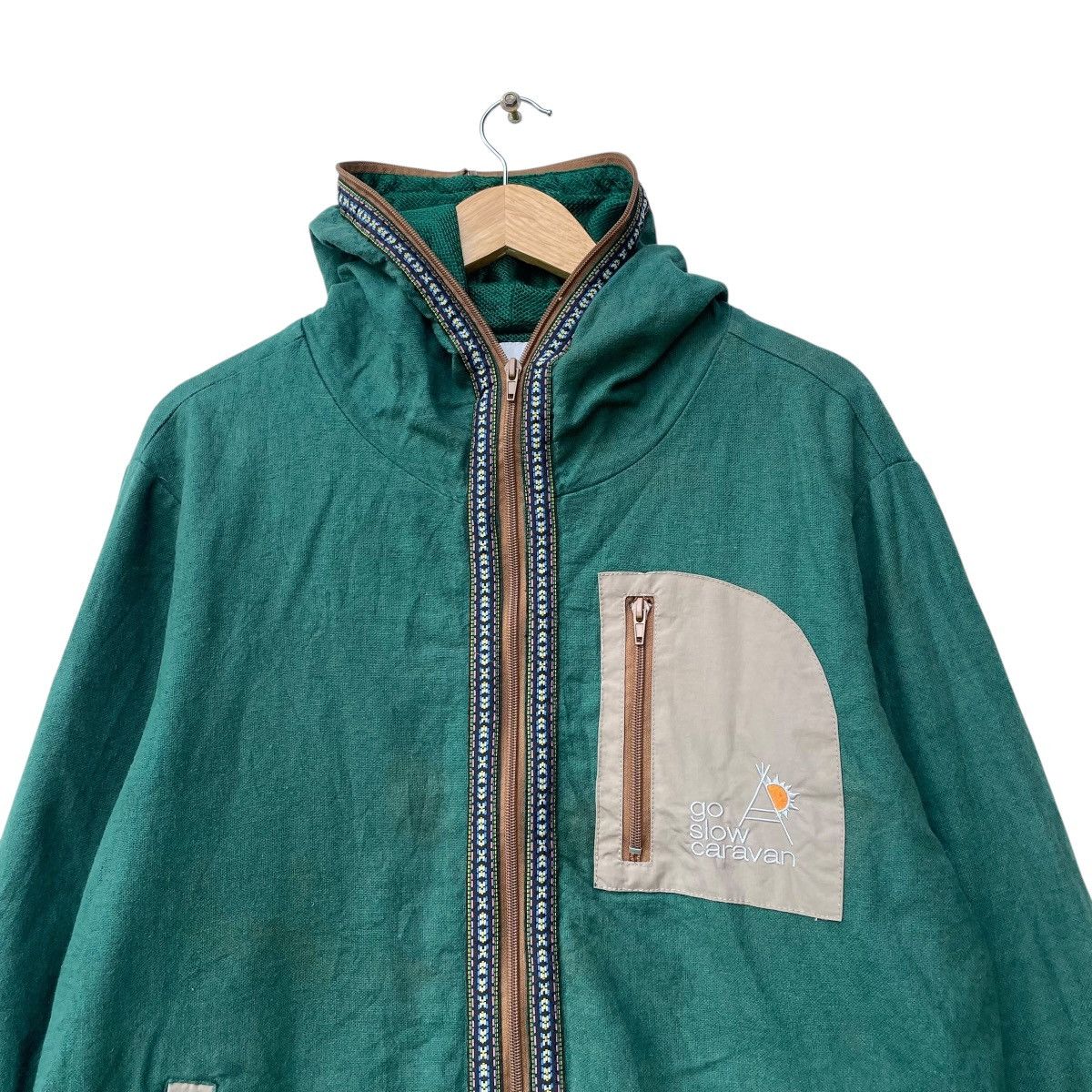 go slow caravan 💥Japanese Brand Go Slow Caravan Full Zipper Up Jacket Size US M / EU 48-50 / 2 - 3 Thumbnail