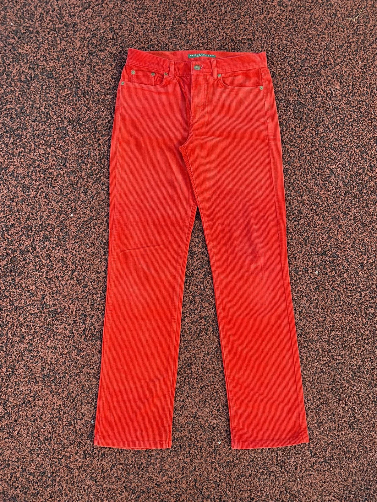Polo Ralph Lauren × Vintage Polo Ralph Lauren Vintage Velvet Pants Denim OldMoney Size 24" / US 00 / IT 34 - 1 Thumbnail