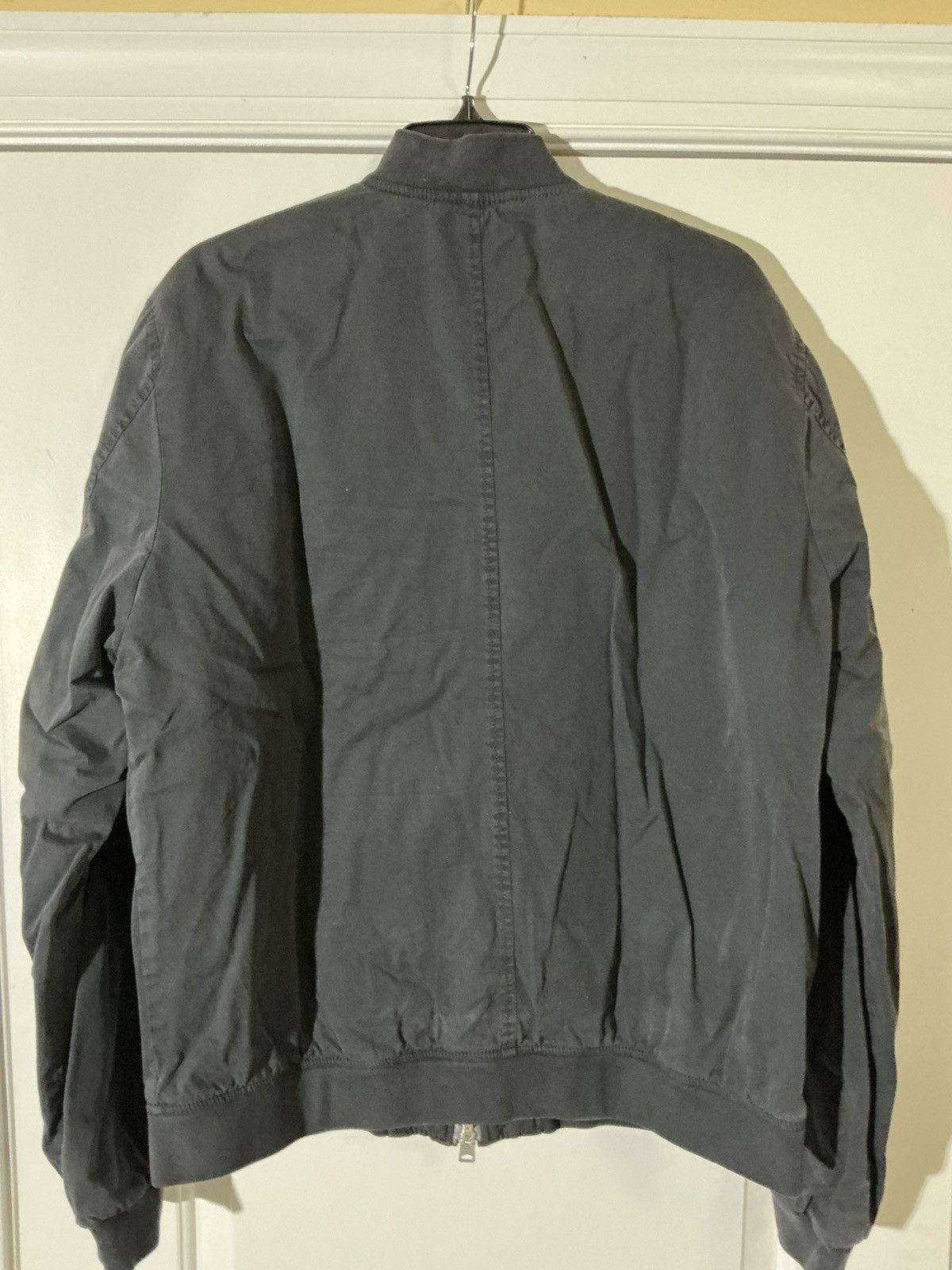 Allsaints Size XXL - Allsaints Men's Black Lows Padded Bomber Jacket Size US XXL / EU 58 / 5 - 2 Thumbnail