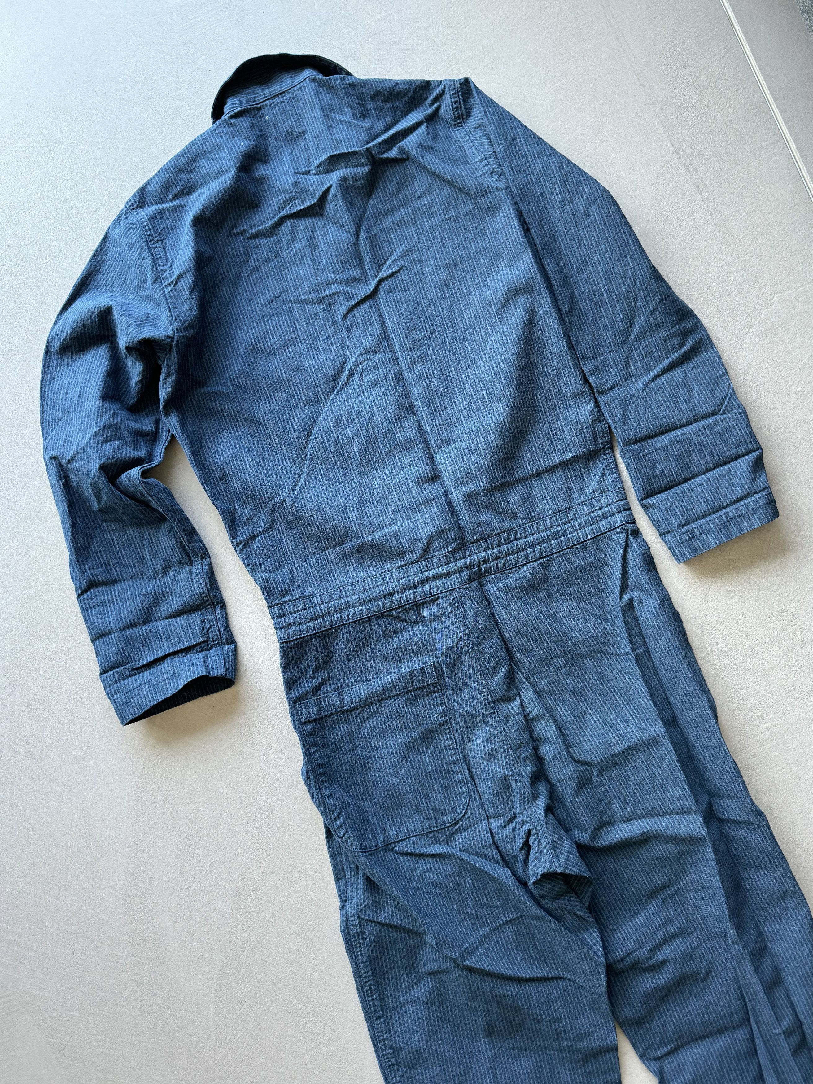 YMC You Must Create YMC Sting Blue Striped Jumpsuit, Overalls Size US 30 / EU 46 - 7 Thumbnail