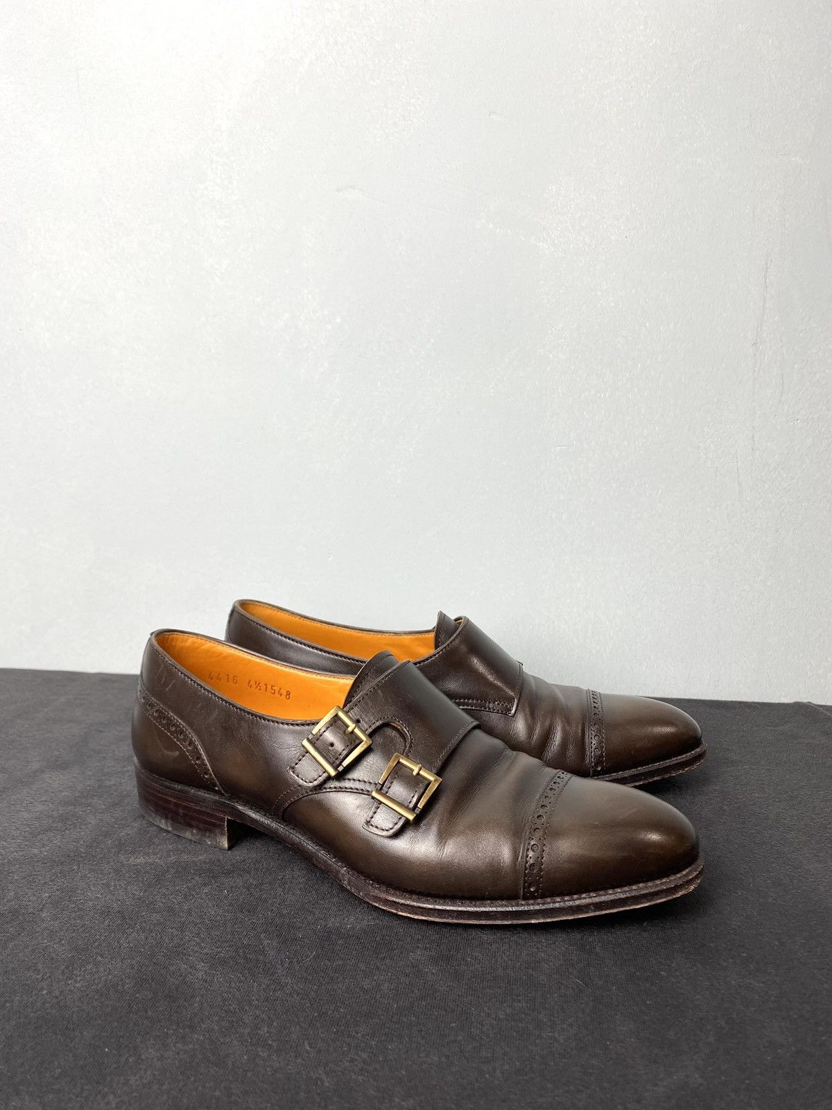 Carmina Carmina Double Monk Strap Shoes Us4.5 36 Size Size US 5 / EU 37 - 4 Thumbnail