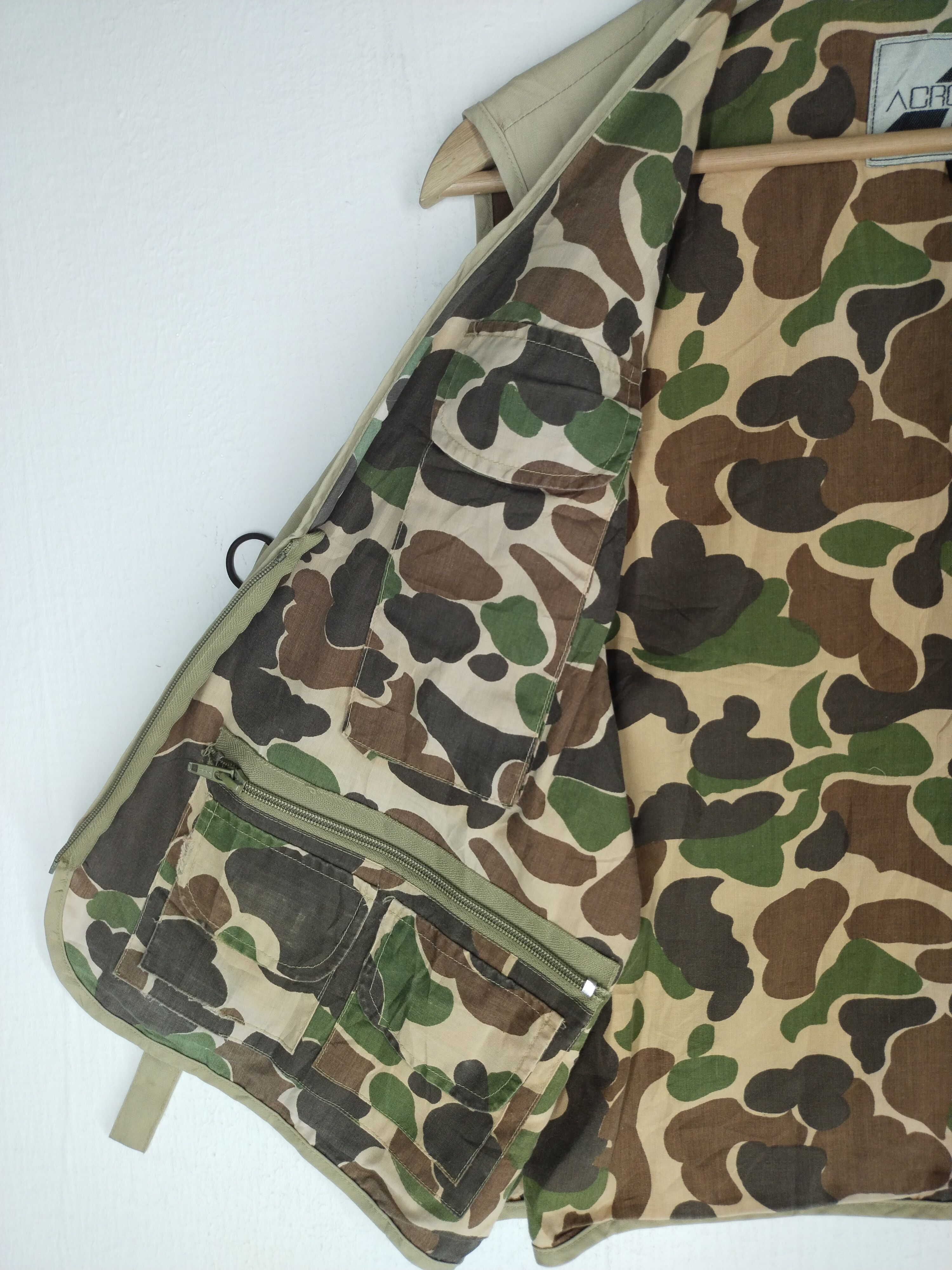 Gear for Sports 🔥 Vtg Camo Vest Reversible Tactical Pocket Size US L / EU 52-54 / 3 - 6 Thumbnail