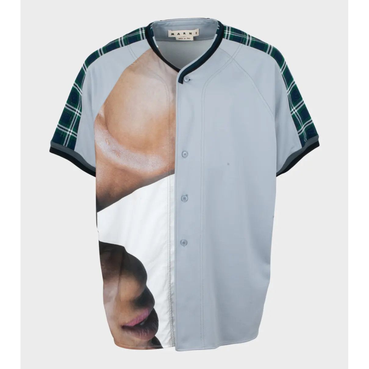 Marni Marni Oversize Baseball Shirt from SS19, runaway piece Size US M / EU 48-50 / 2 - 2 Thumbnail