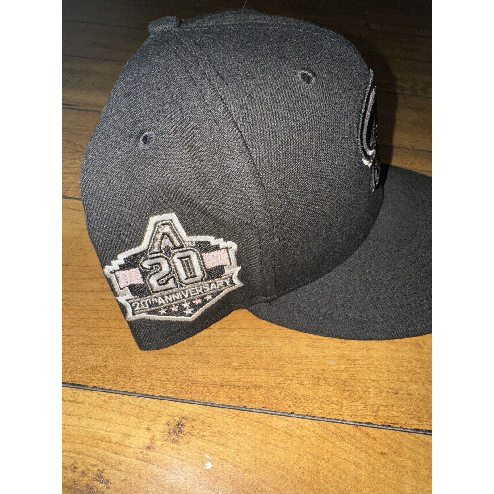 MLB × New Era Arizona Diamond Backs New Era Fitted Black Pink Brim 7 7/8 Size ONE SIZE - 3 Thumbnail