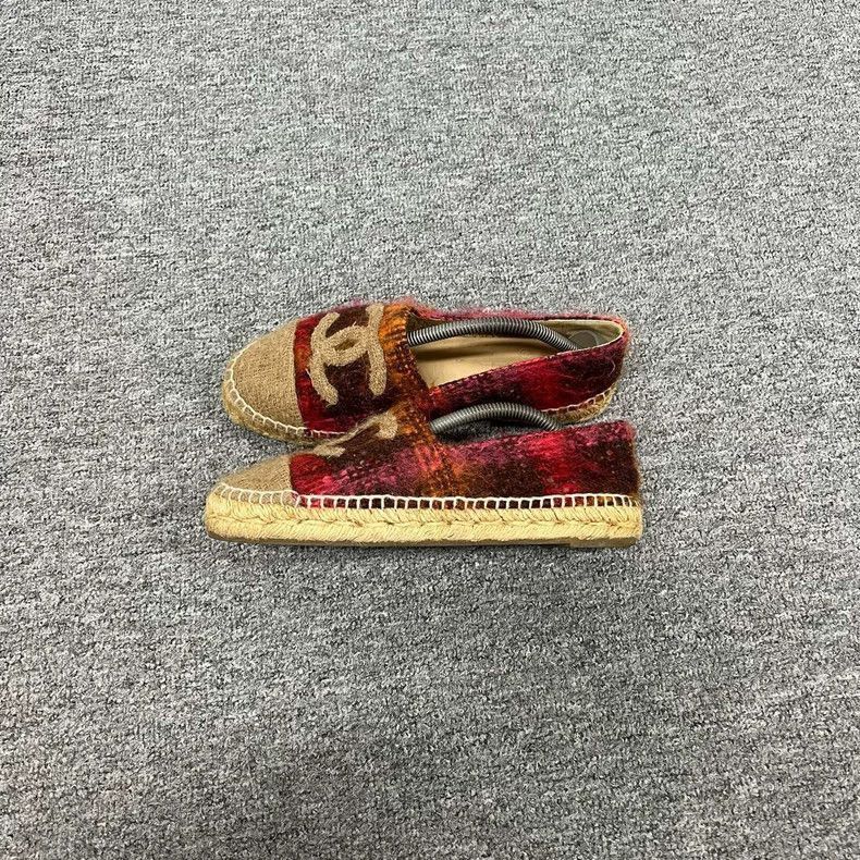 Chanel Chanel Limited Edition Wool Fisherman Shoes -2505 Size US 7 / EU 40 - 2 Thumbnail