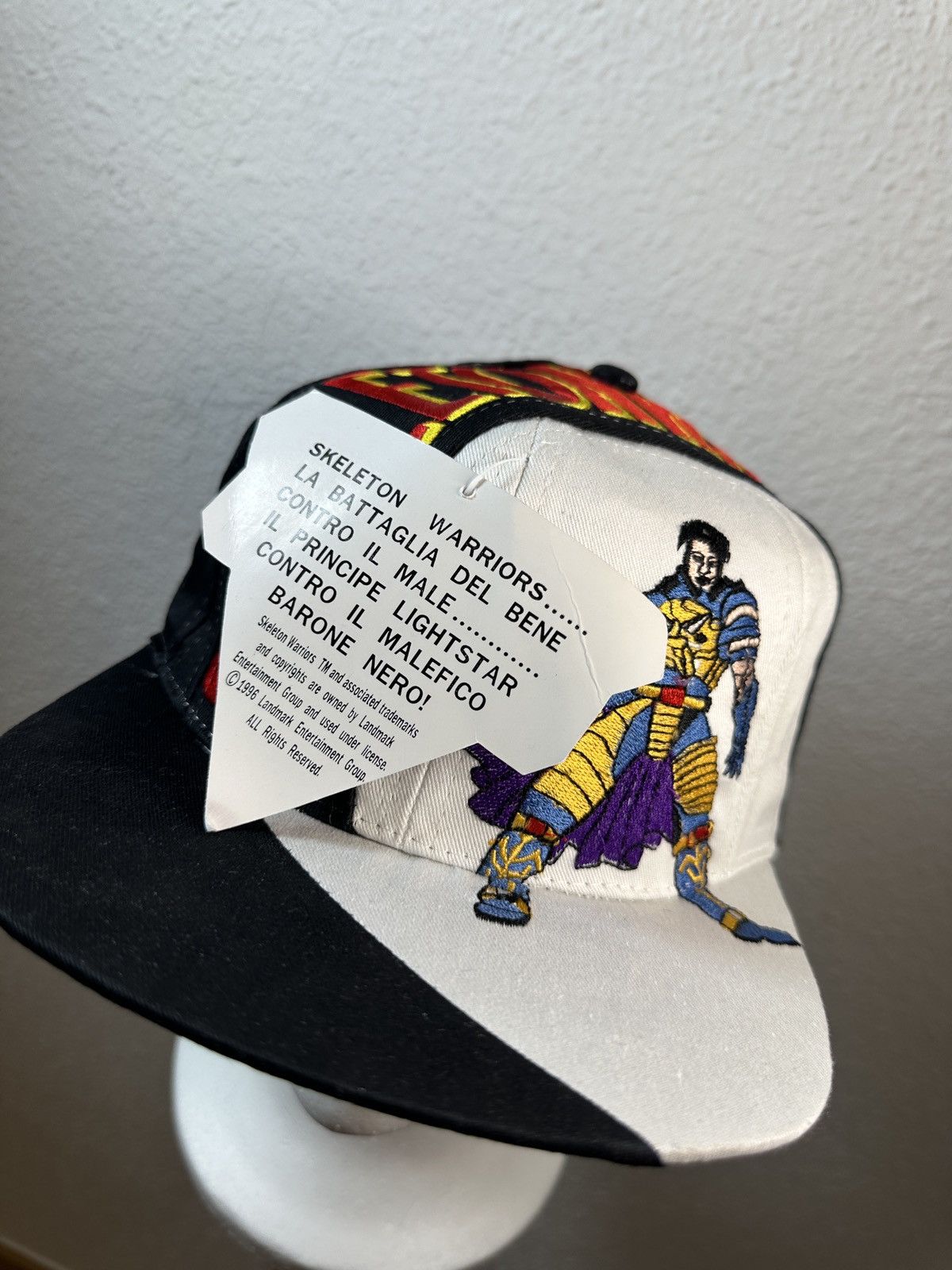 Other 1996 Skeleton Warriors Bruno Mario Cap Size ONE SIZE - 3 Thumbnail